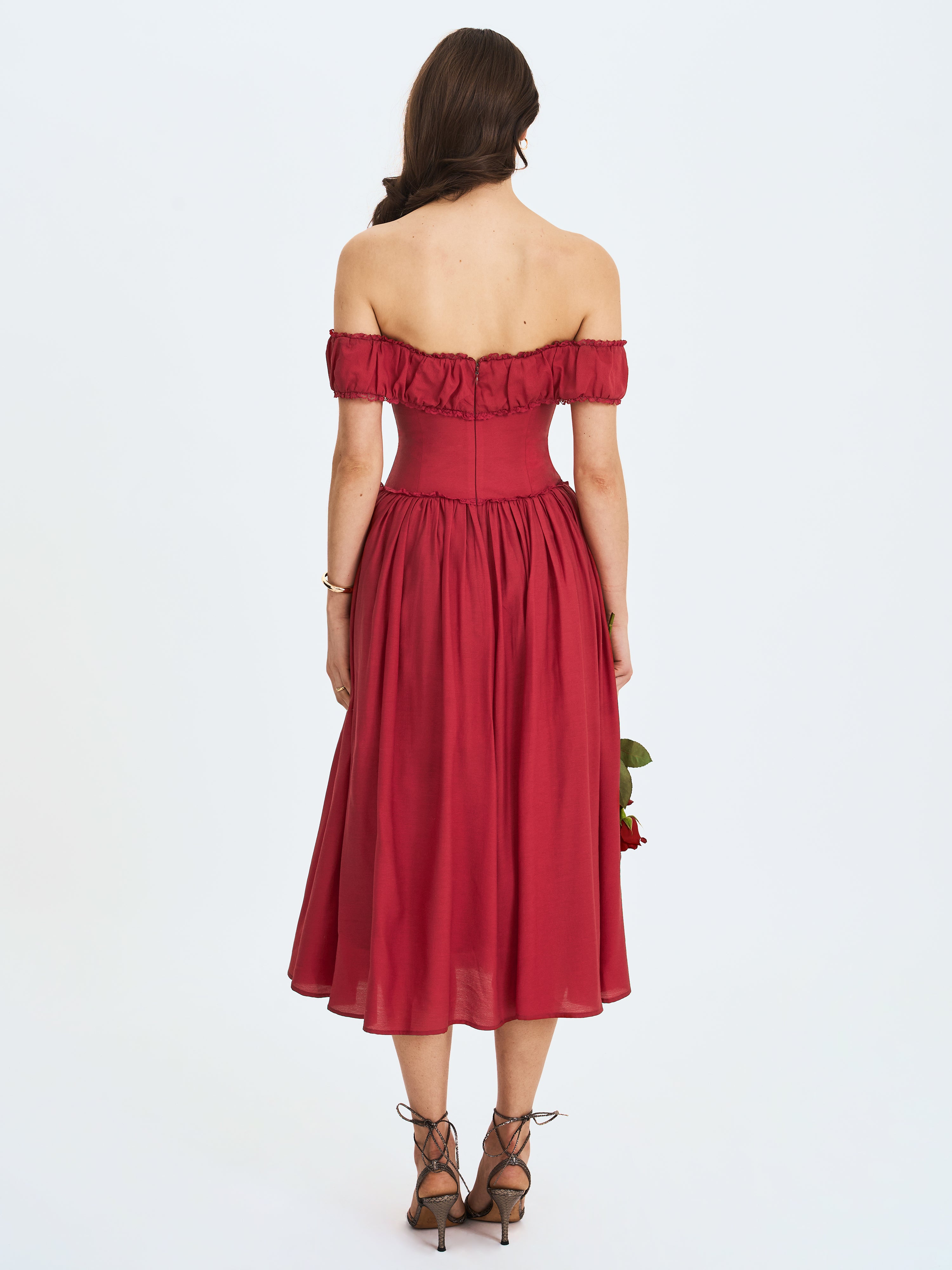 élégante robe midi