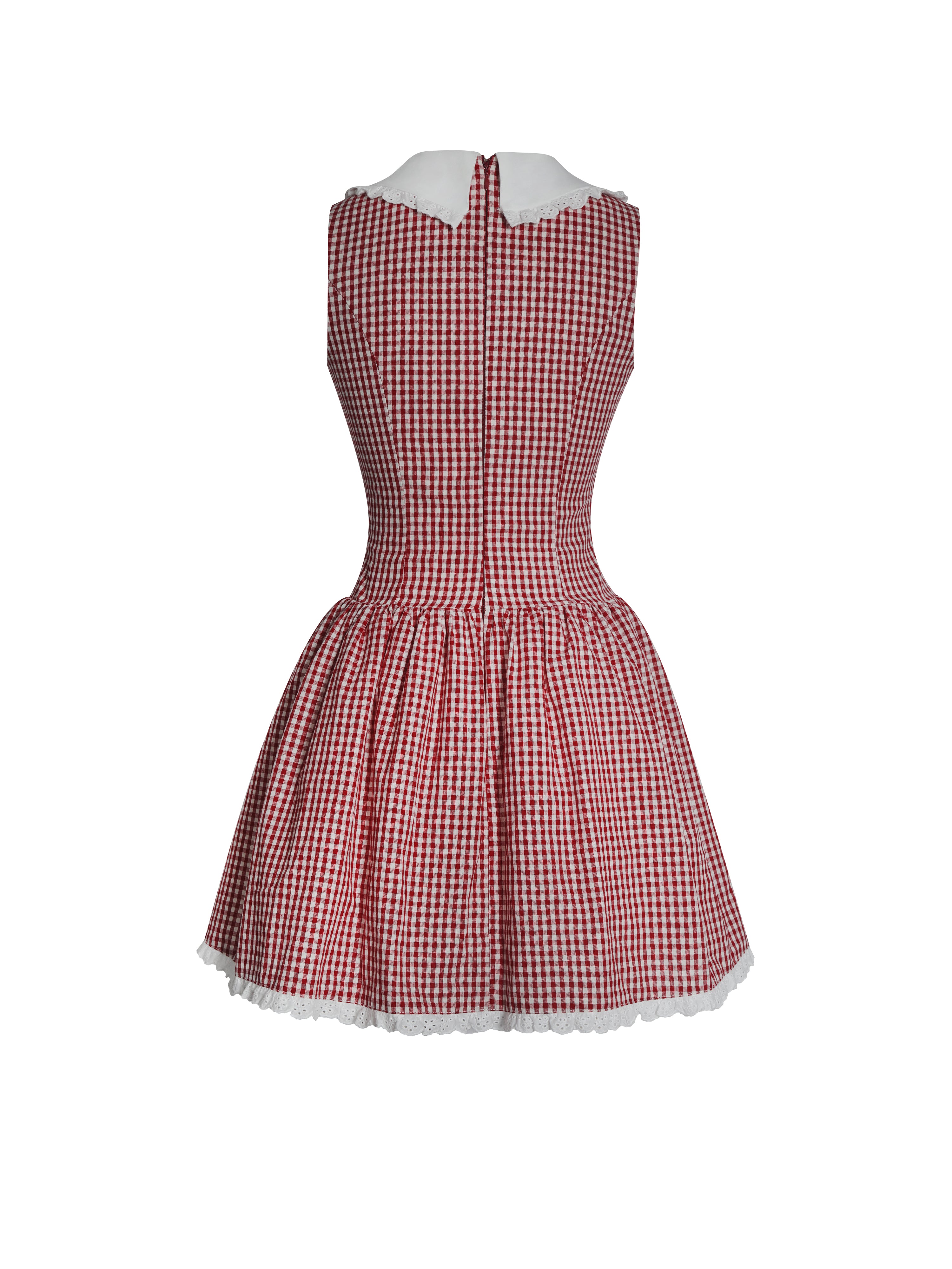 robe rouge élégante d'été