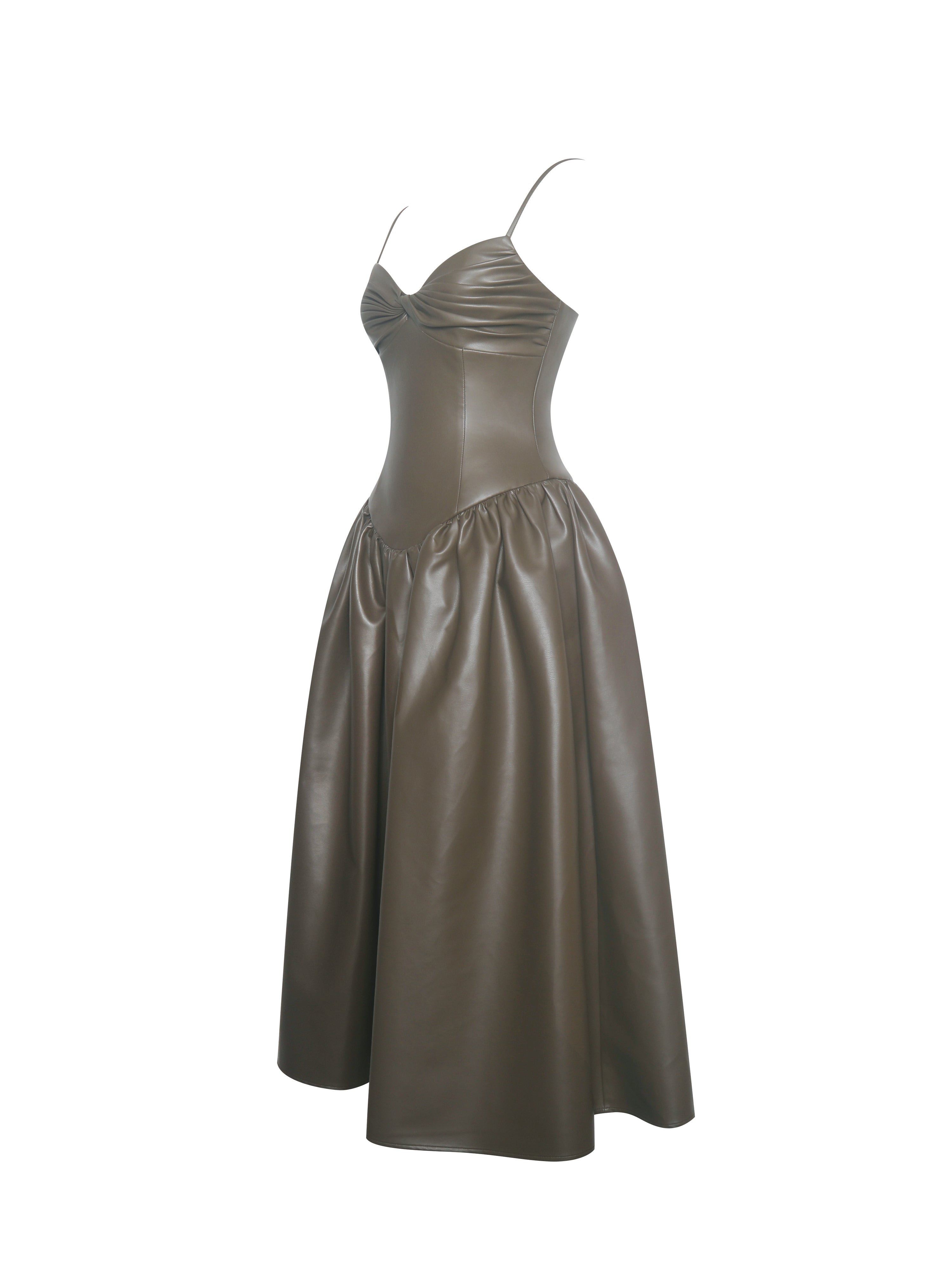 Élégante robe Parisia cacao