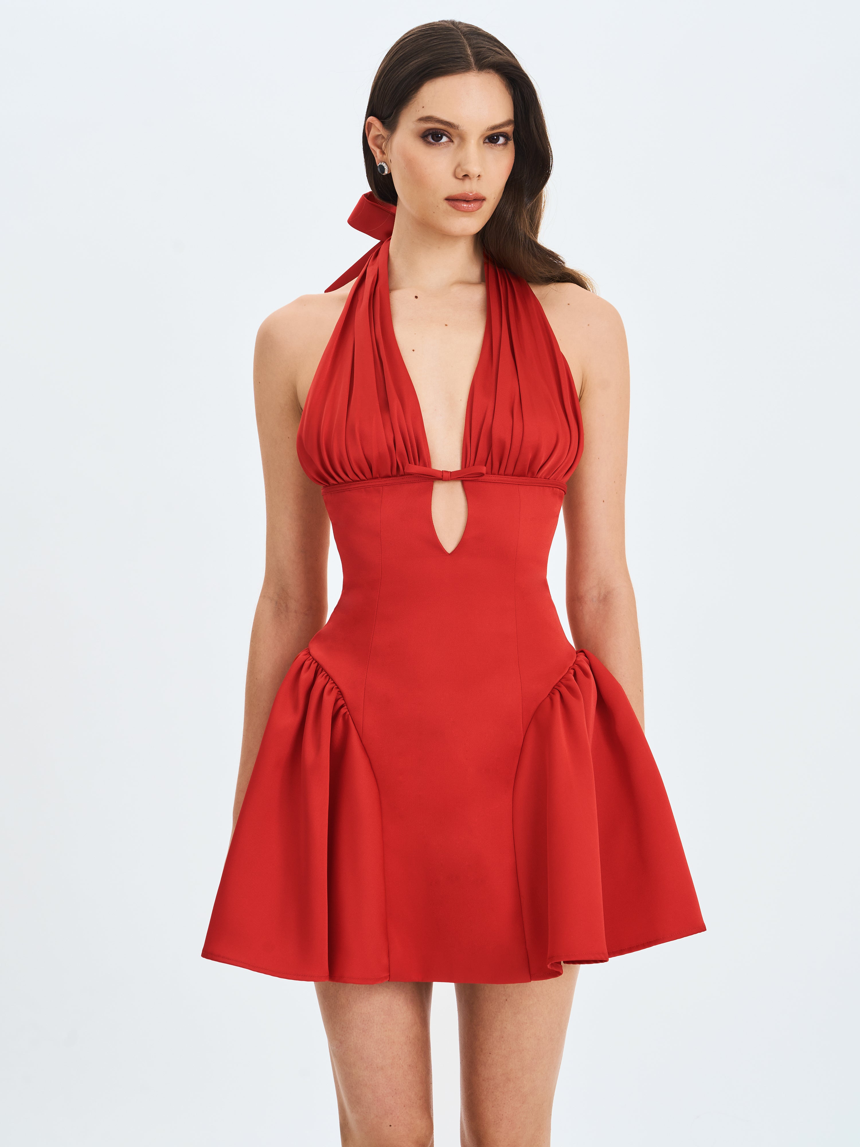 robe de cocktail évasée