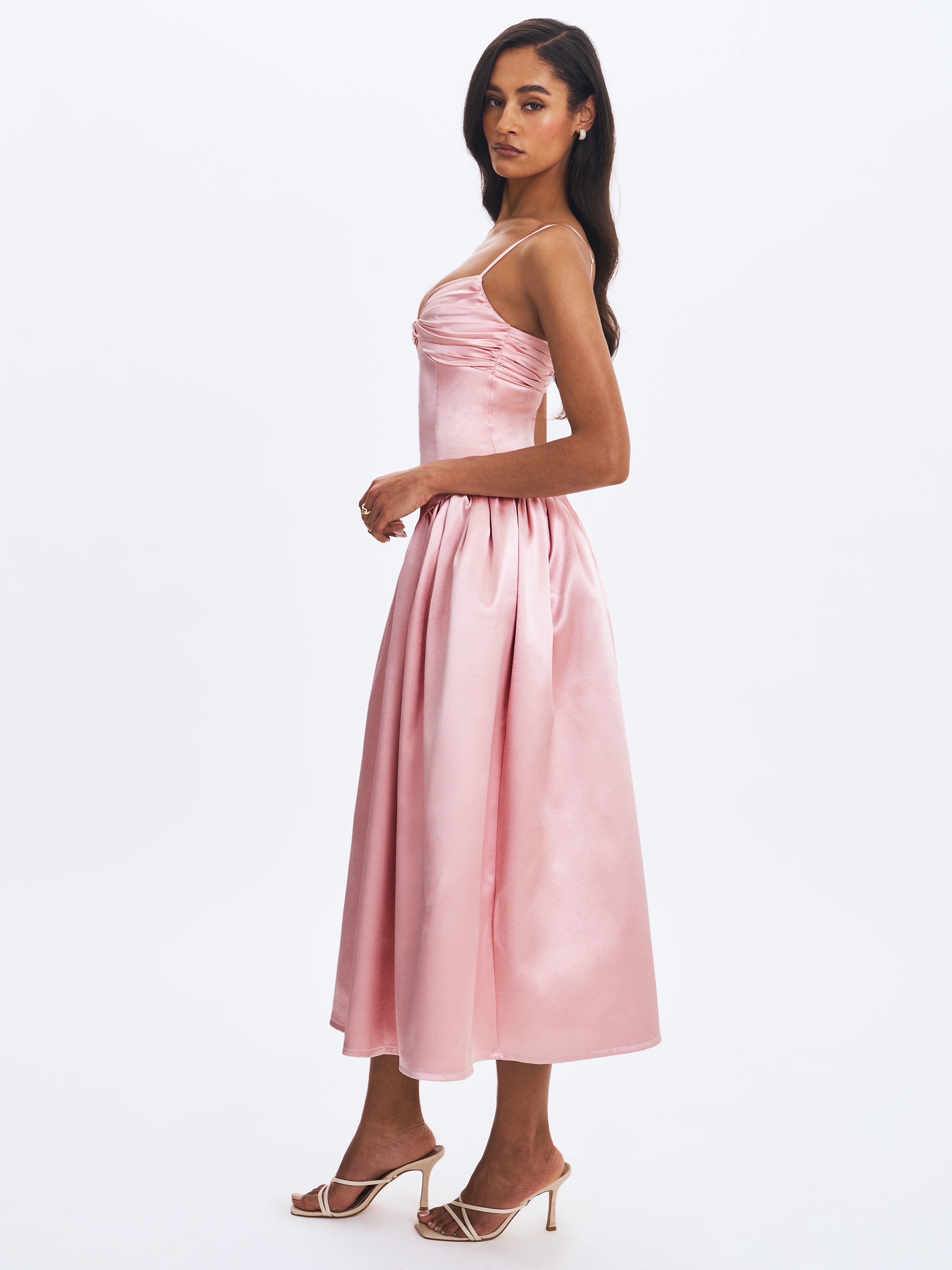 robe avec fermeture discrète