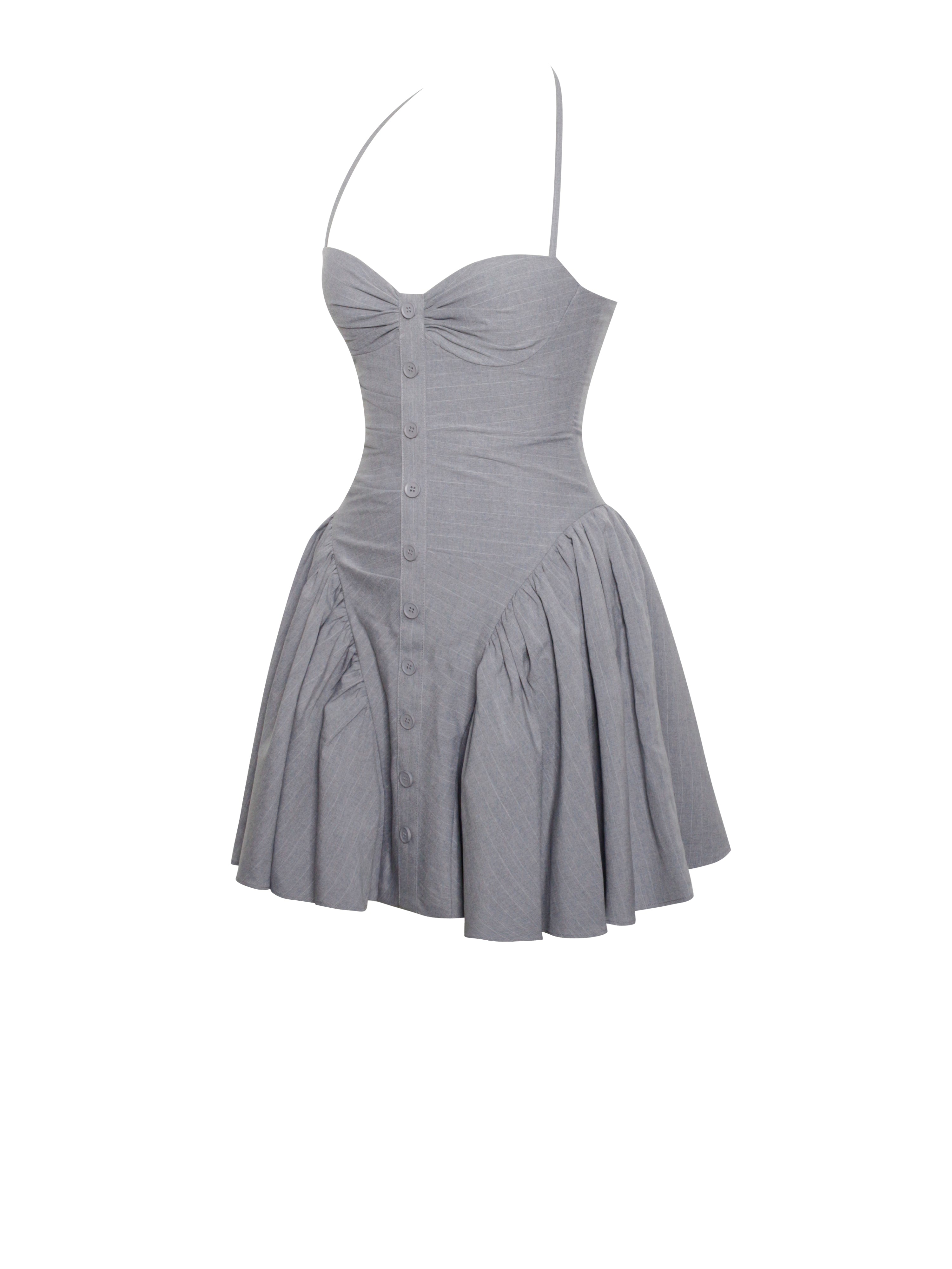 robe à détails raffinés Melody