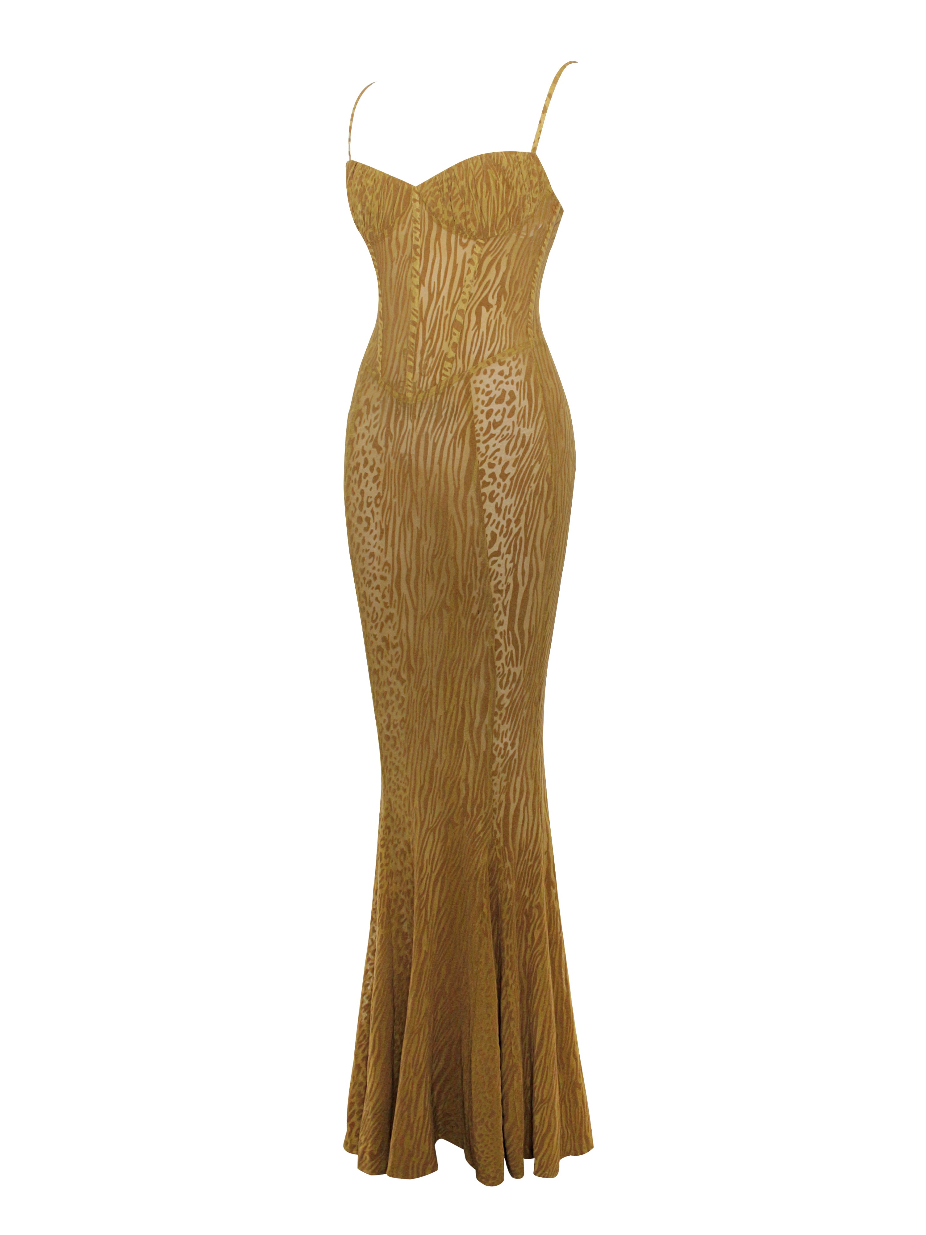 robe corset-dress Velours
