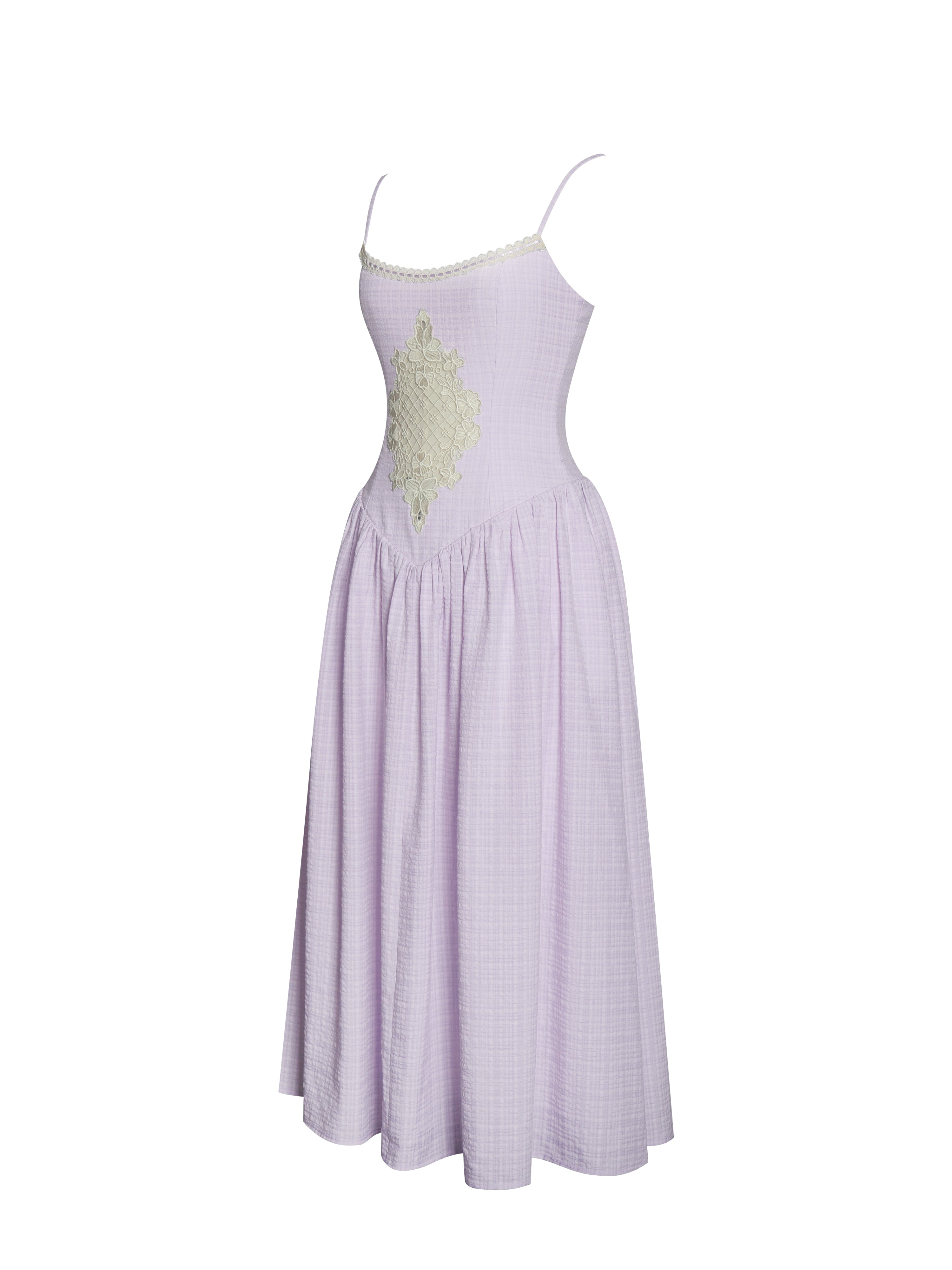 Robe de printemps seersucker