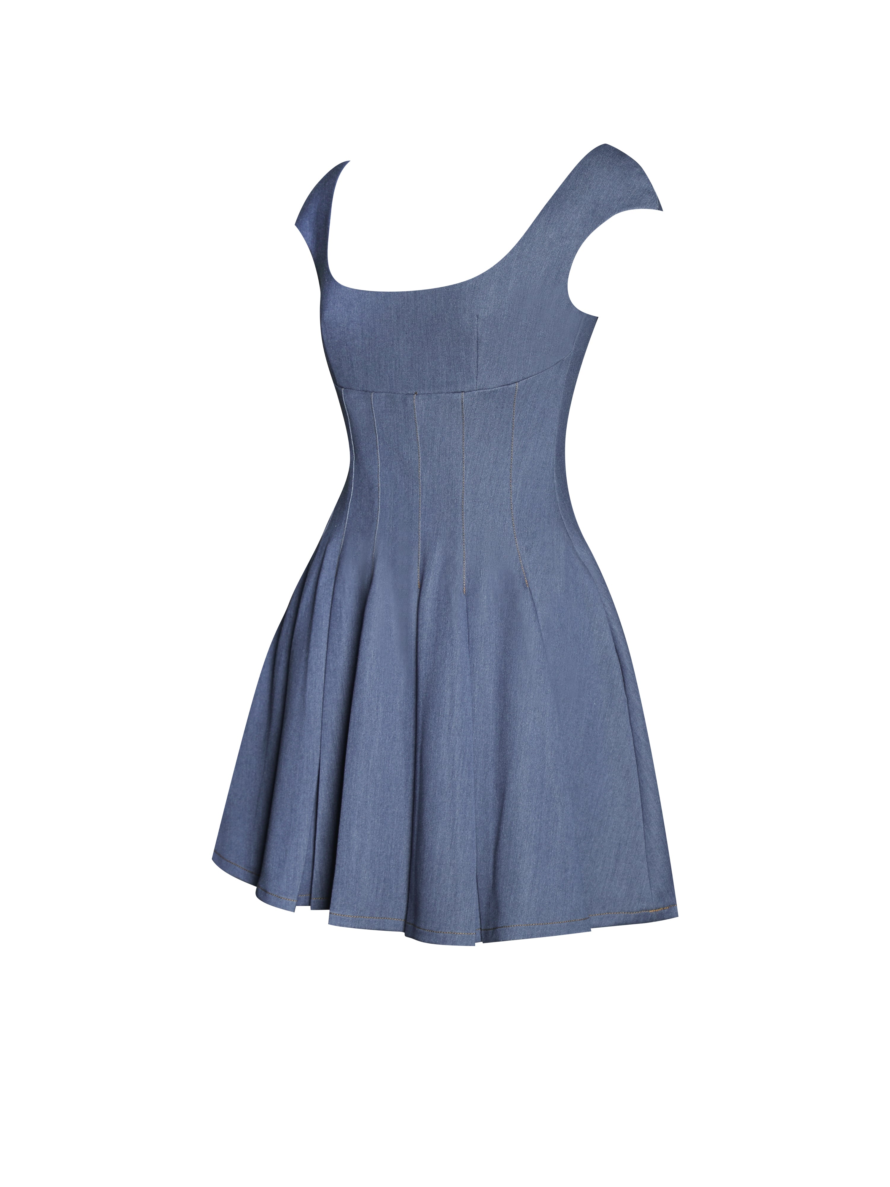 tenue féminine denim chic