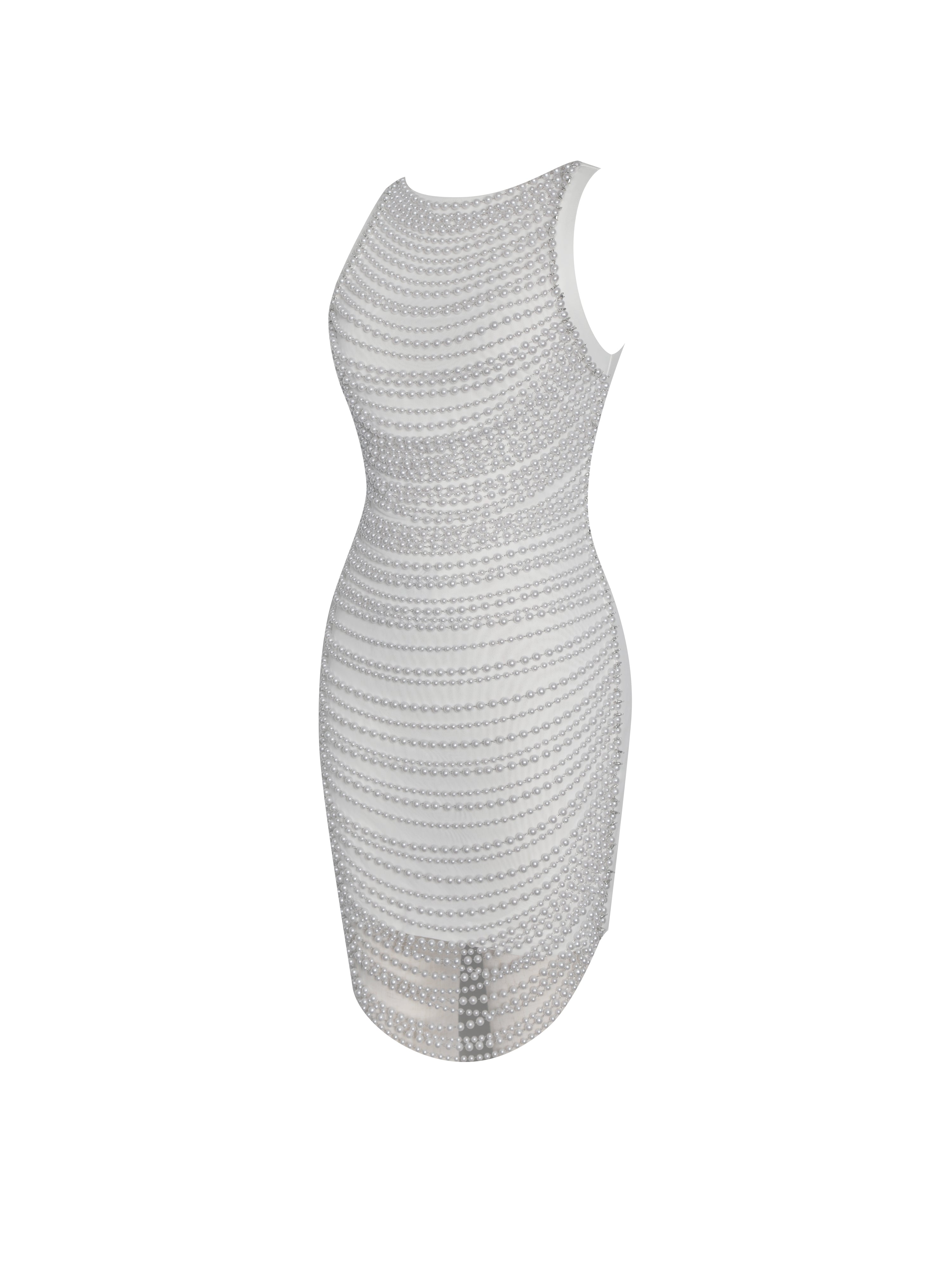 Robe chic Iliana avec perles