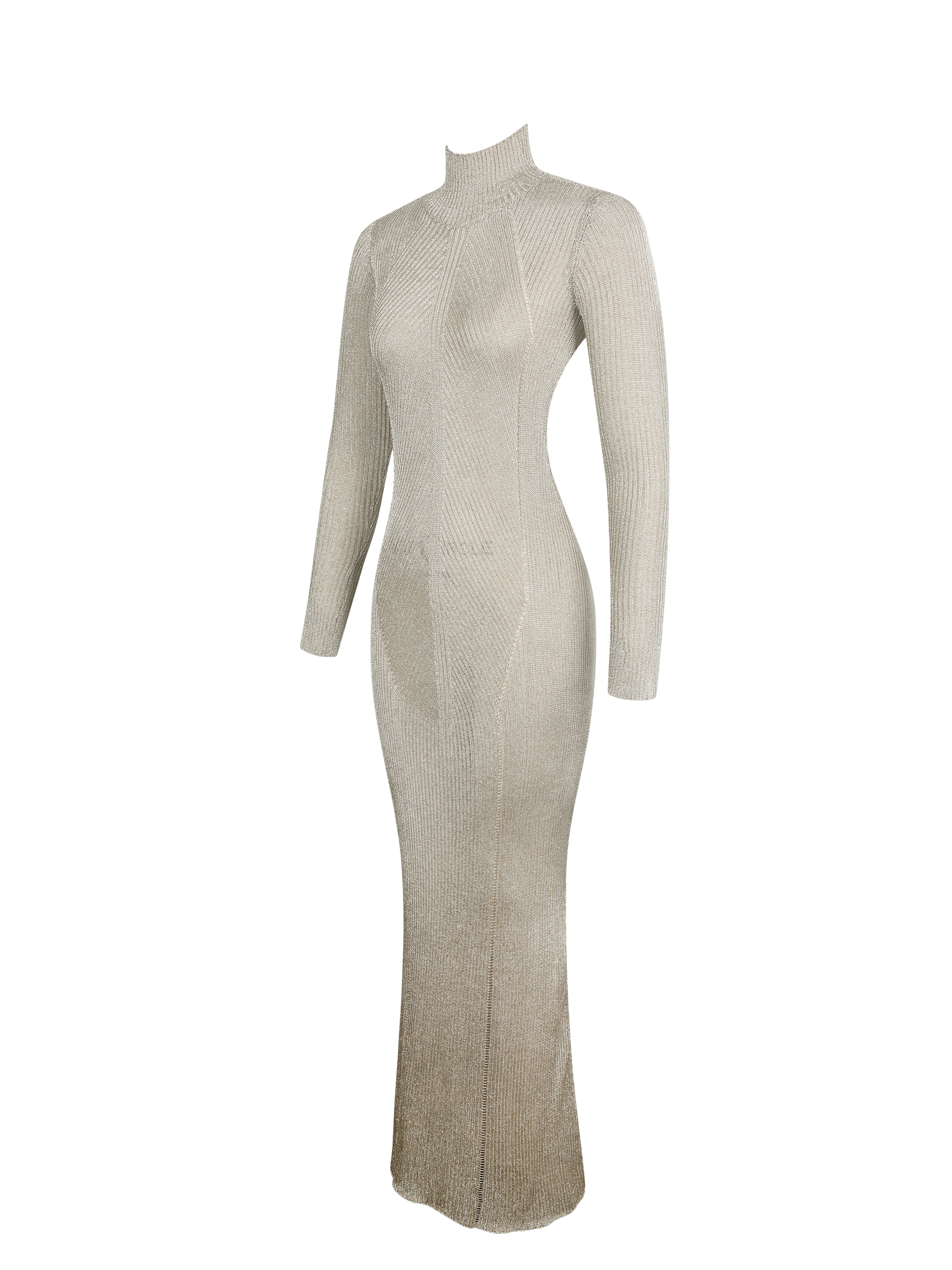 robe glamour dos dégagé