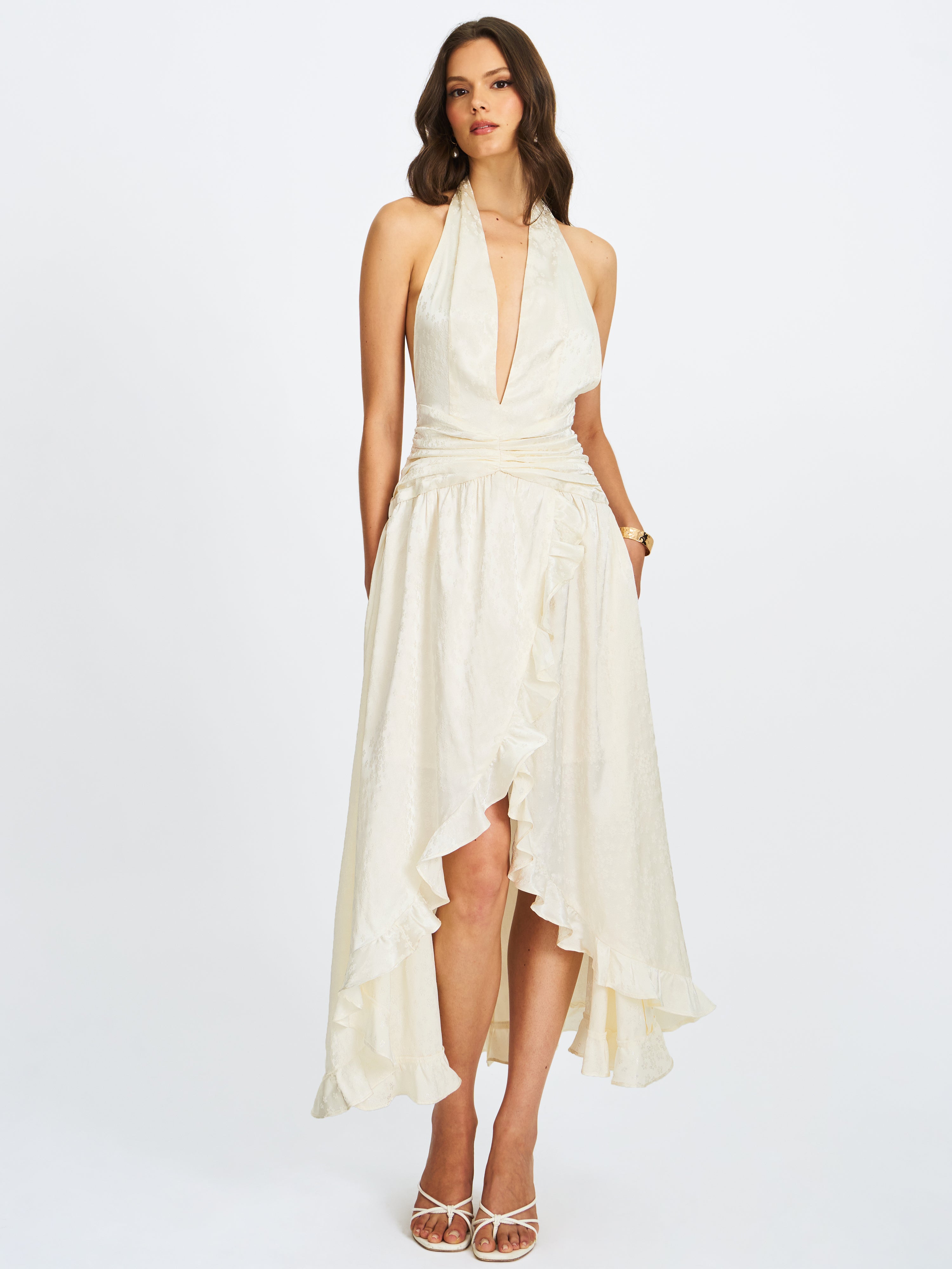 robe à motifs floraux