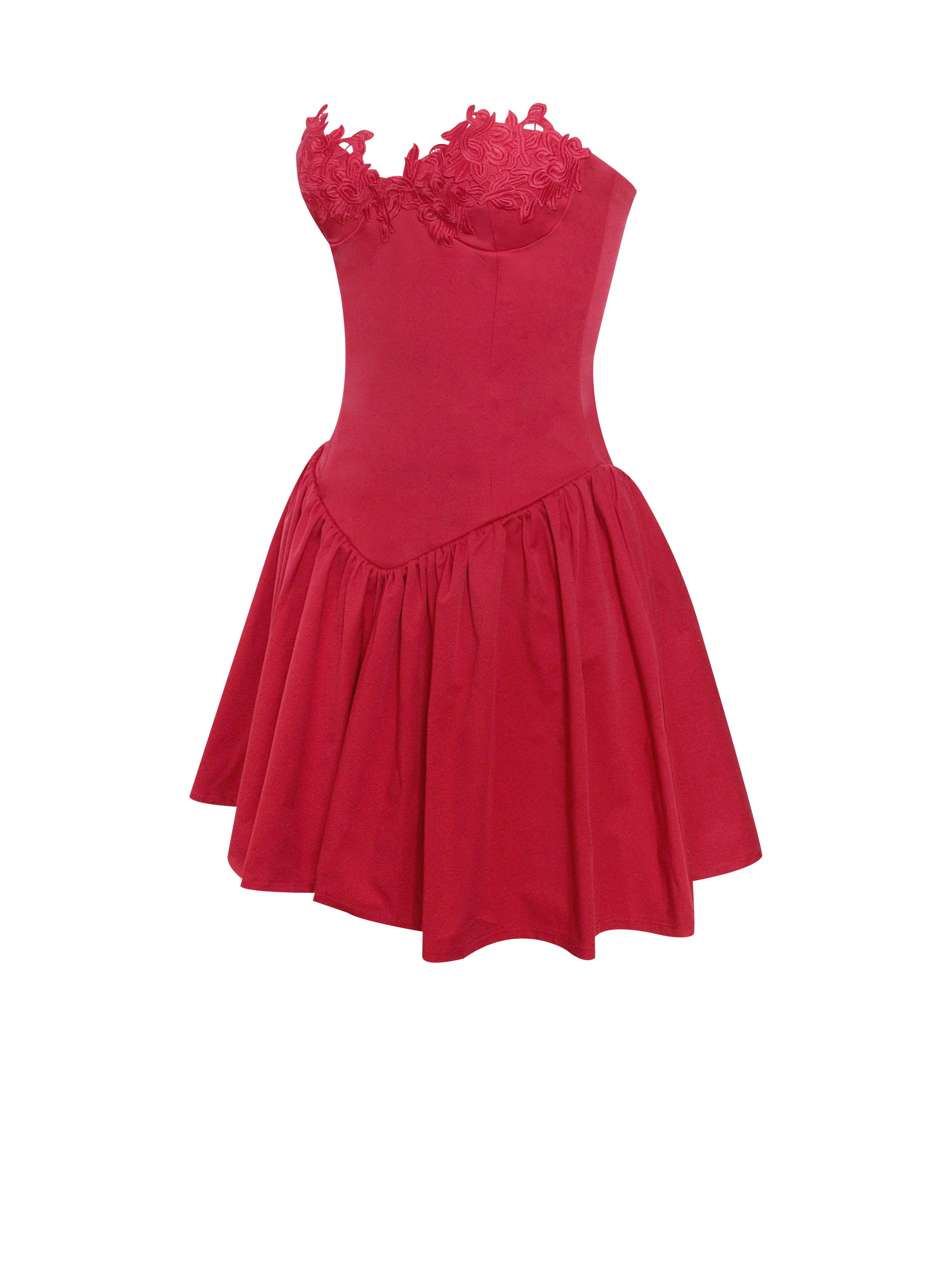tenue rouge élégante