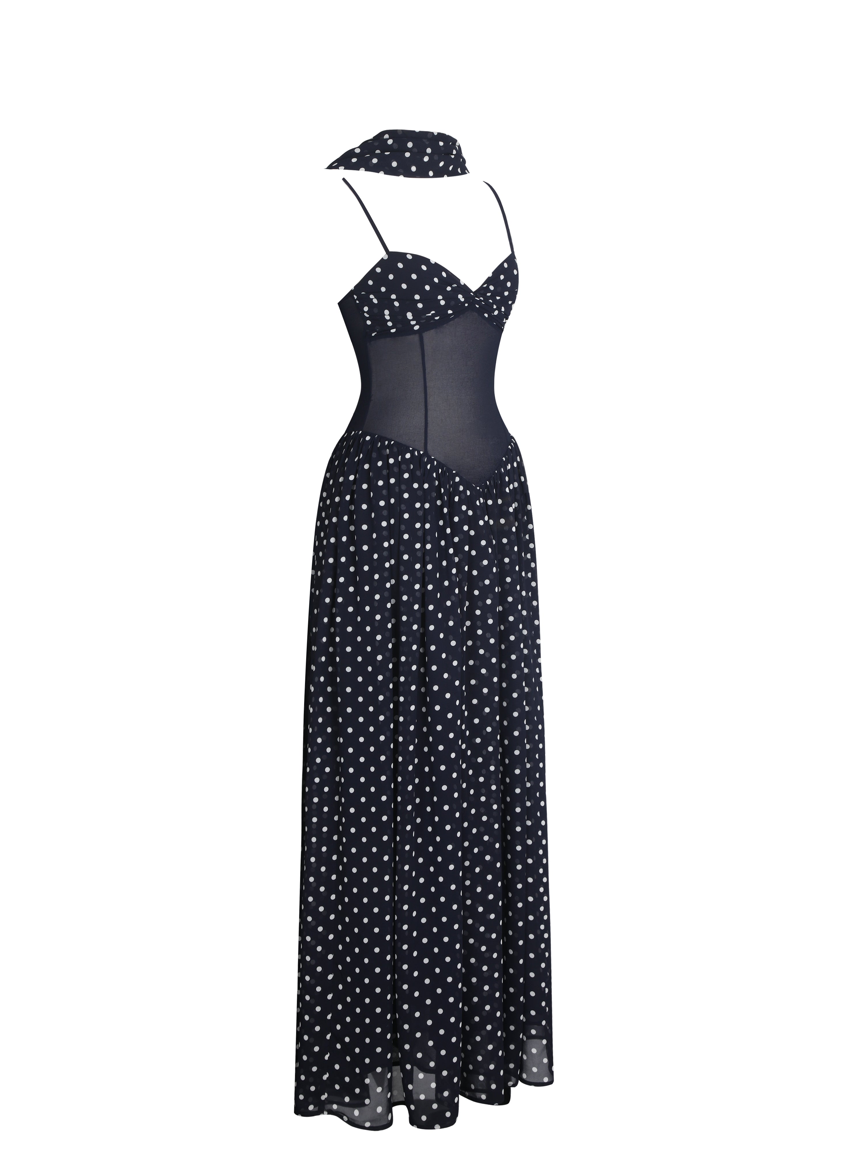 volume gracieux de la robe
