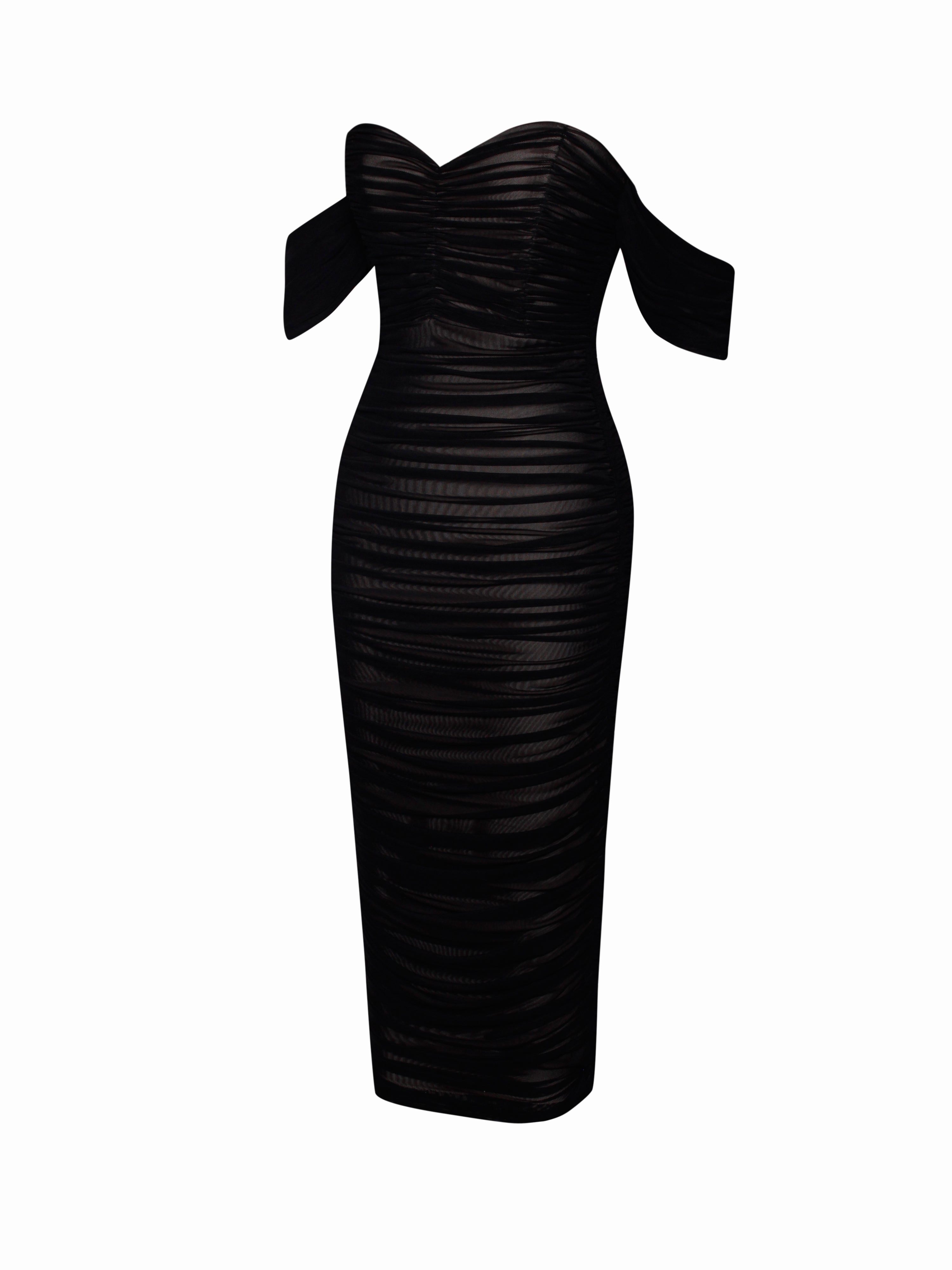 design intemporel robe noire