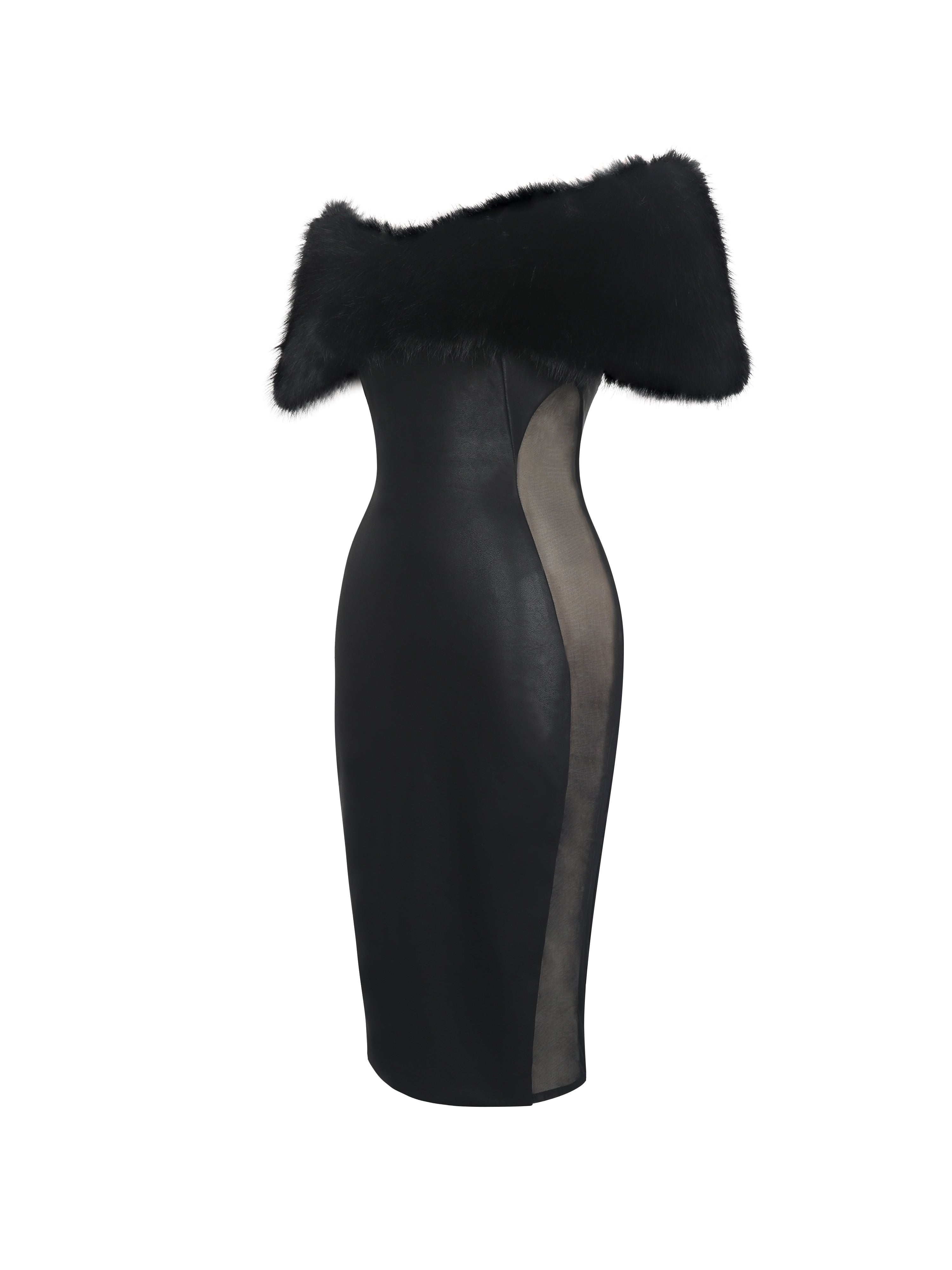 robe mi-longue audacieuse