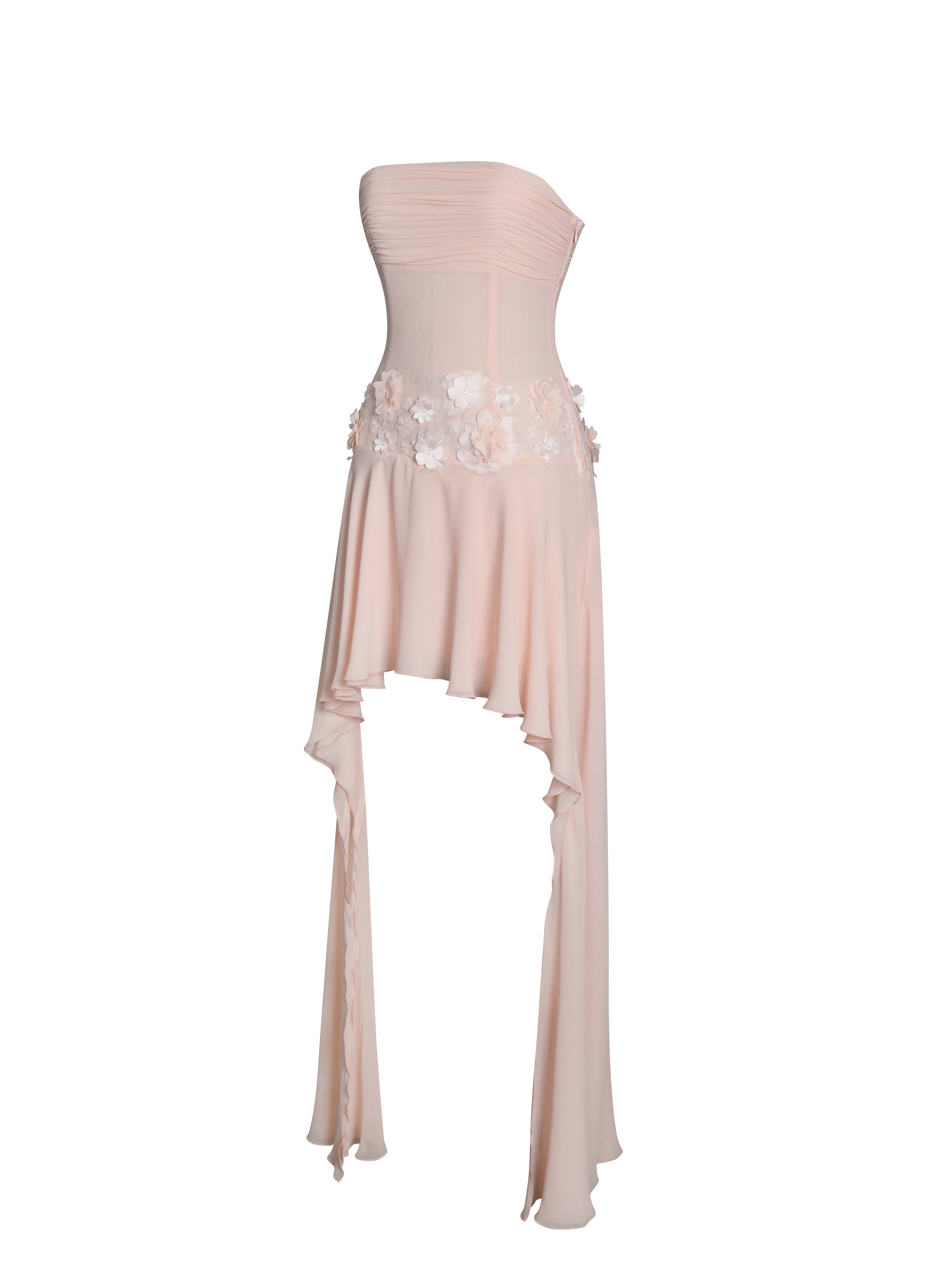 robe plissée raffinée