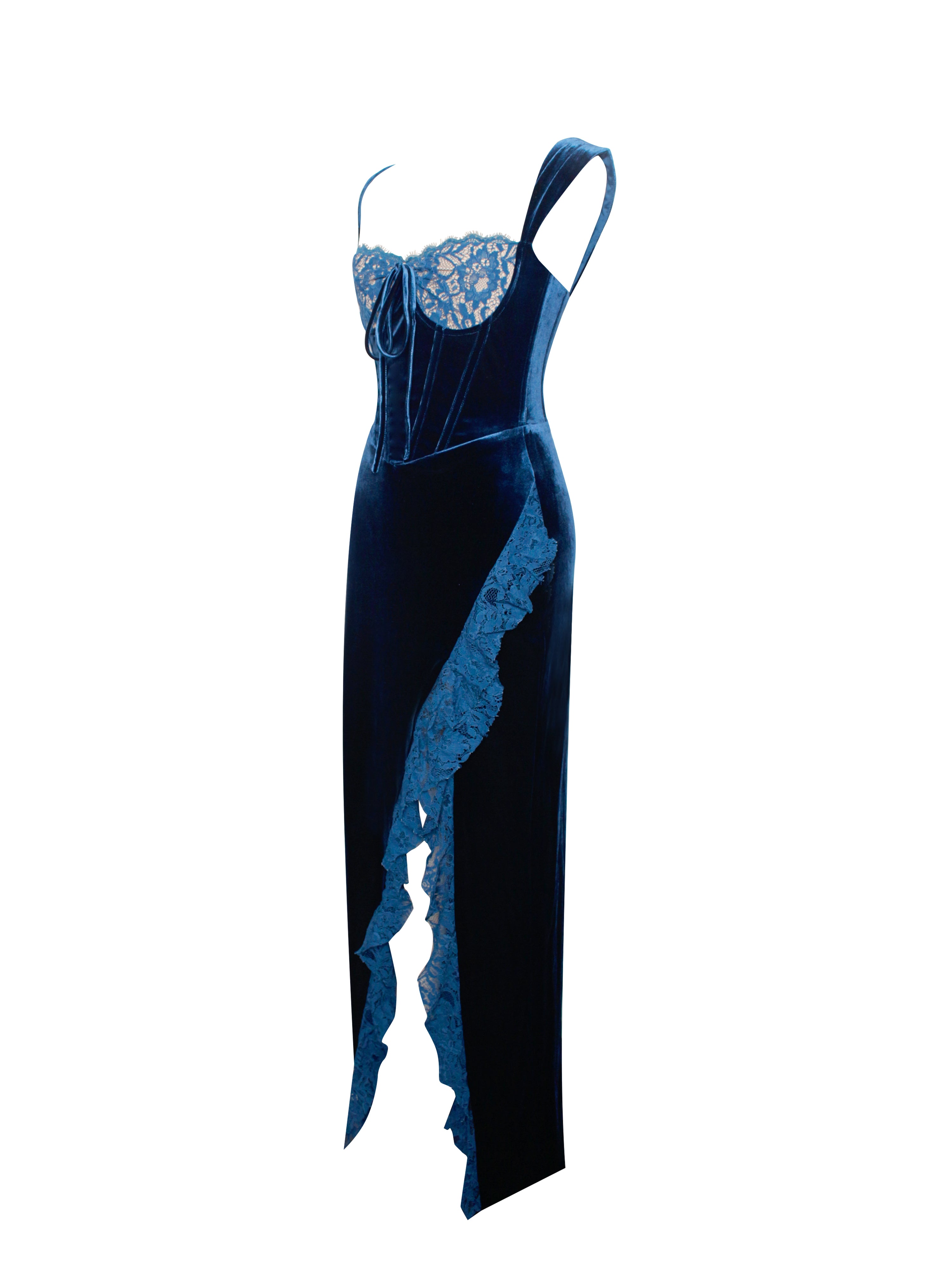 Odilia dentelle et velours