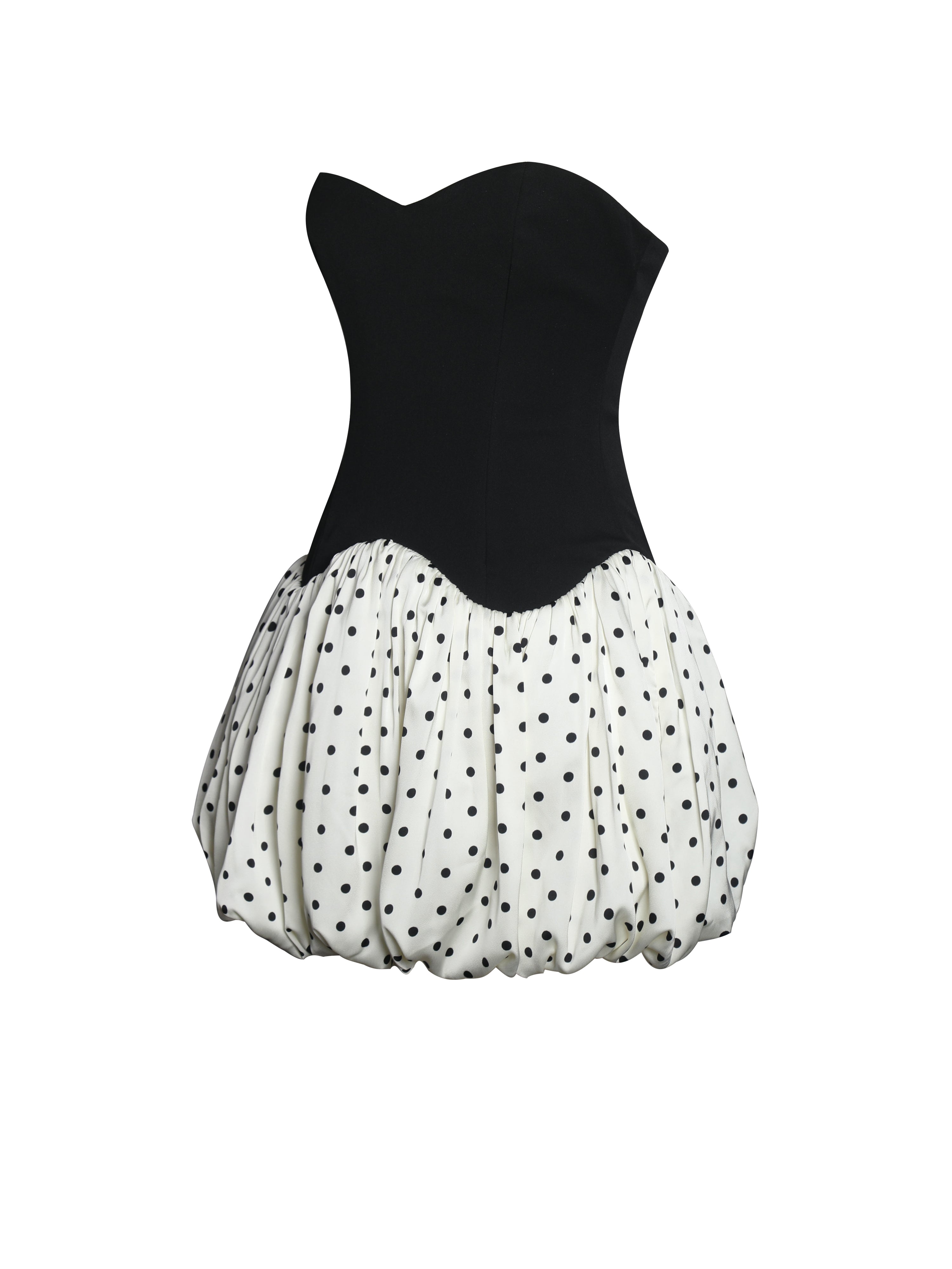 Robe avec laçage noeud