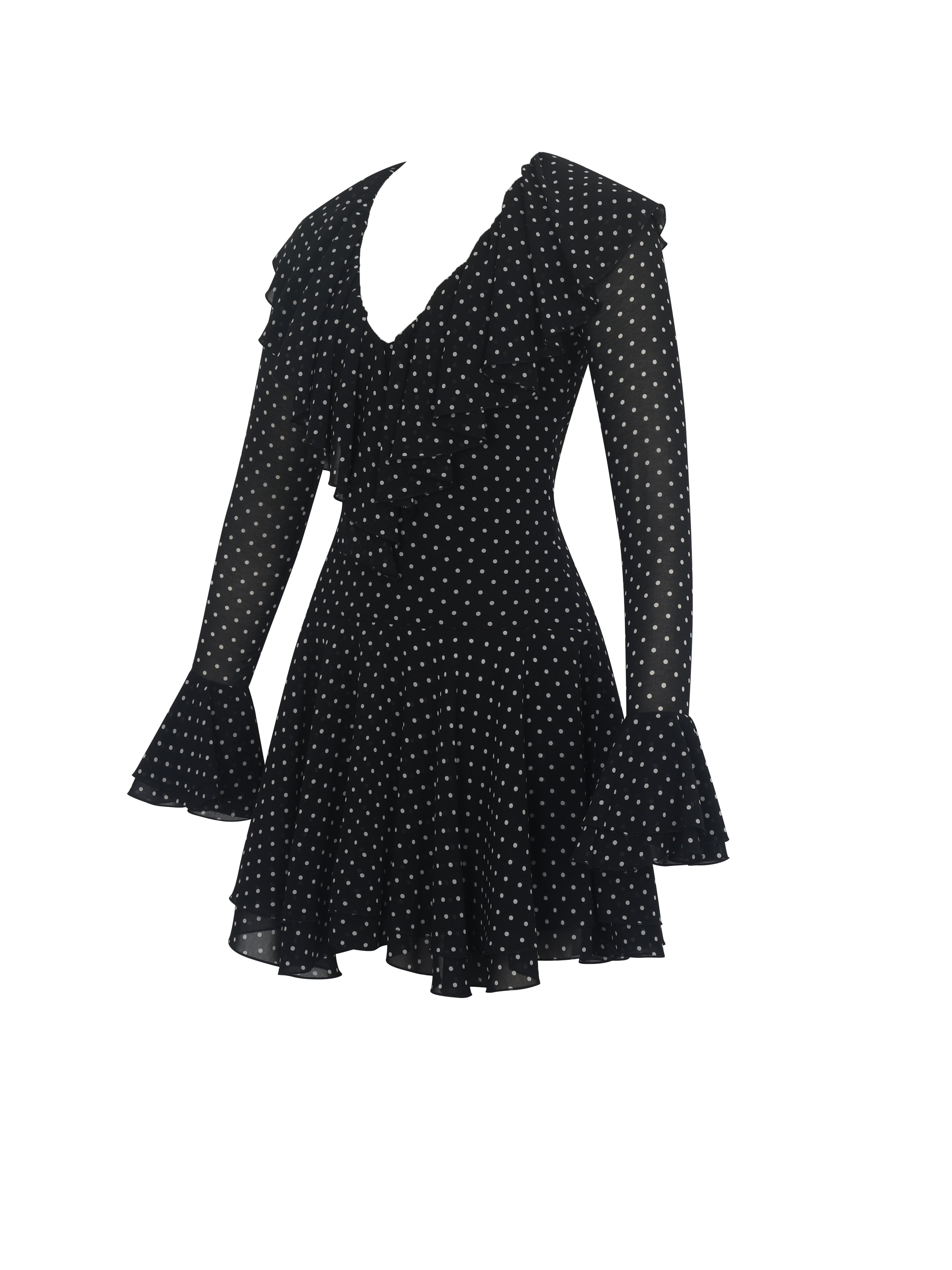 robe manches longues élégantes