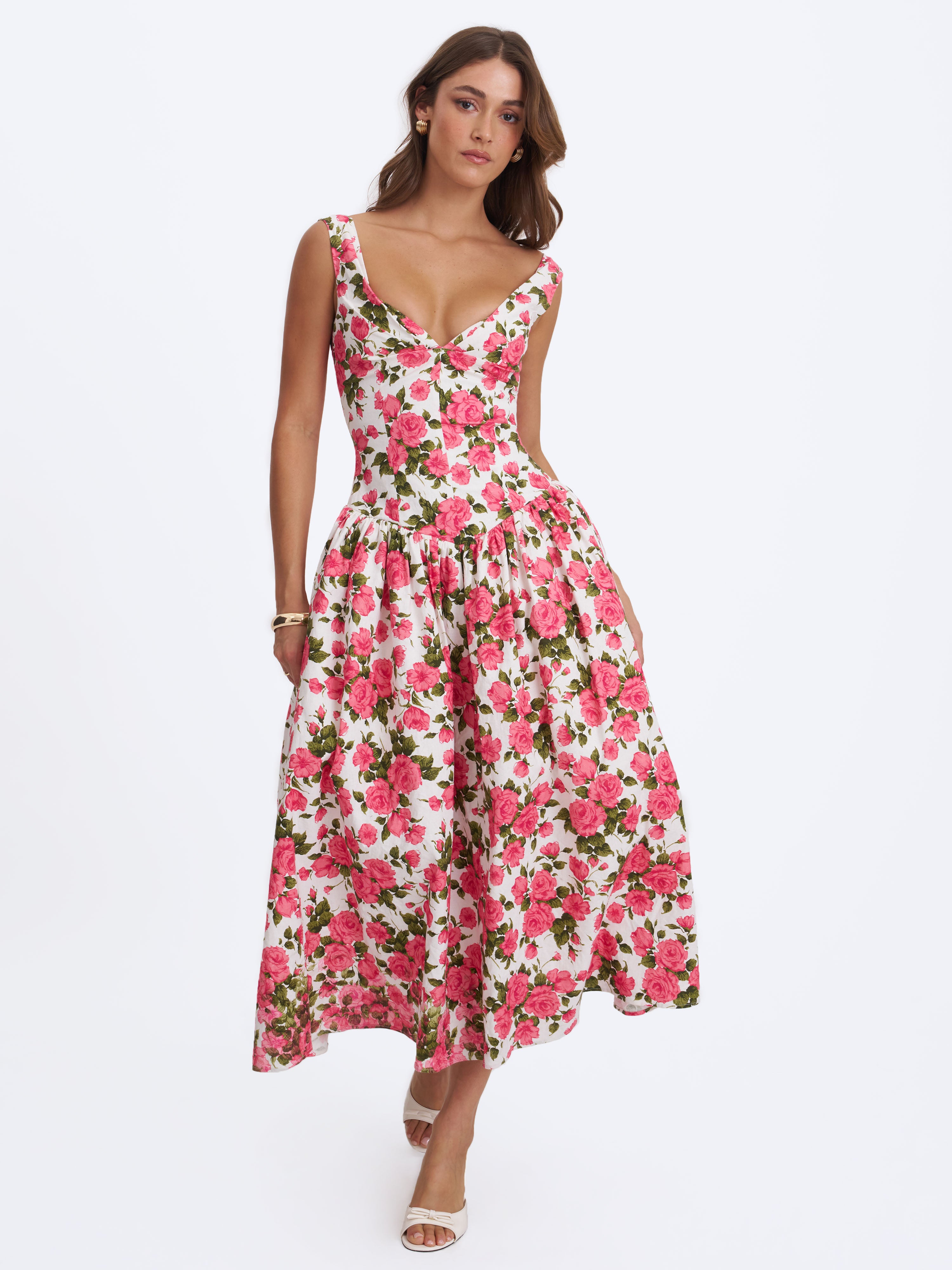 belle robe de jardin printanière