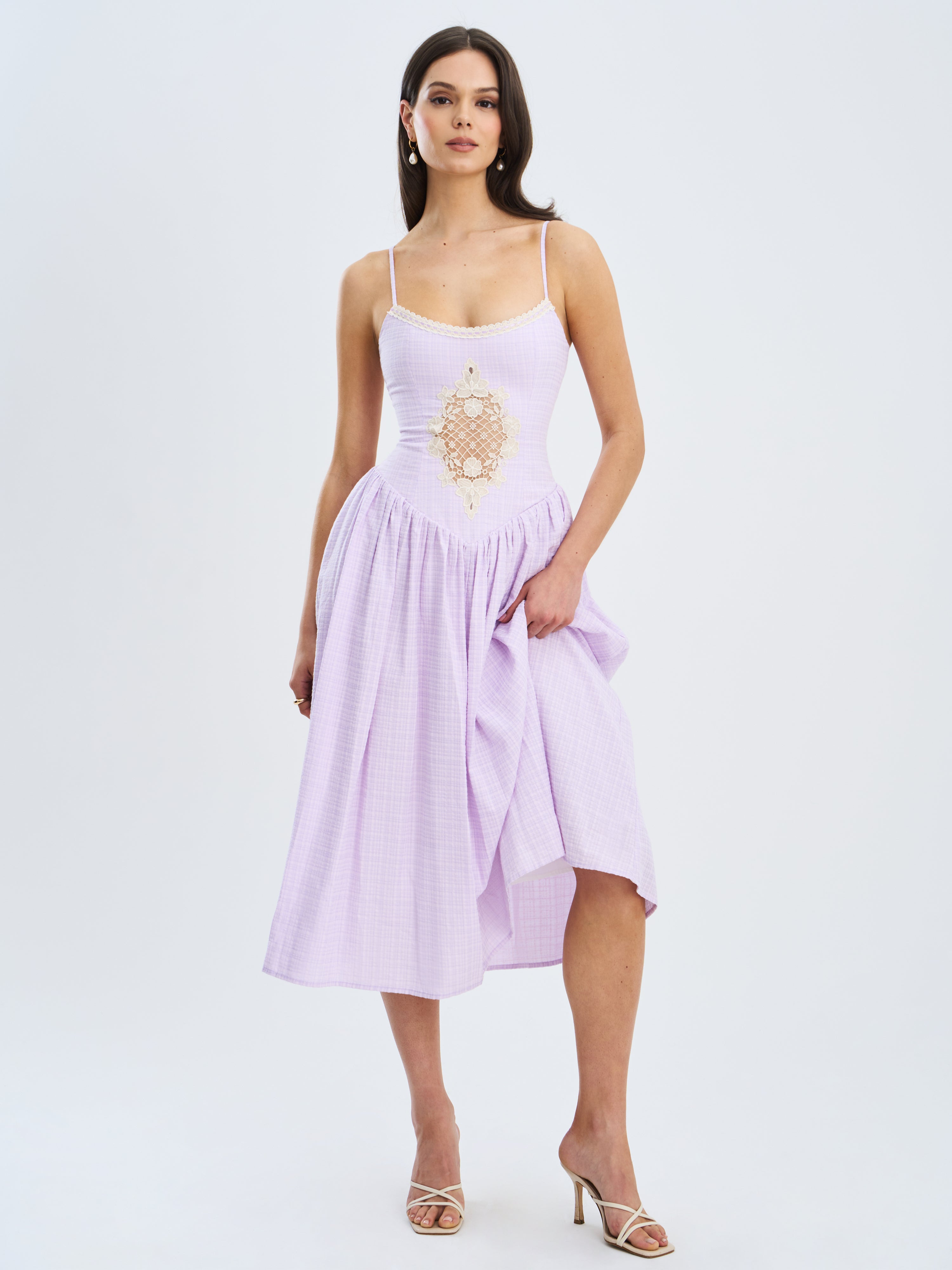 Robe corset dentelle Jaclyn