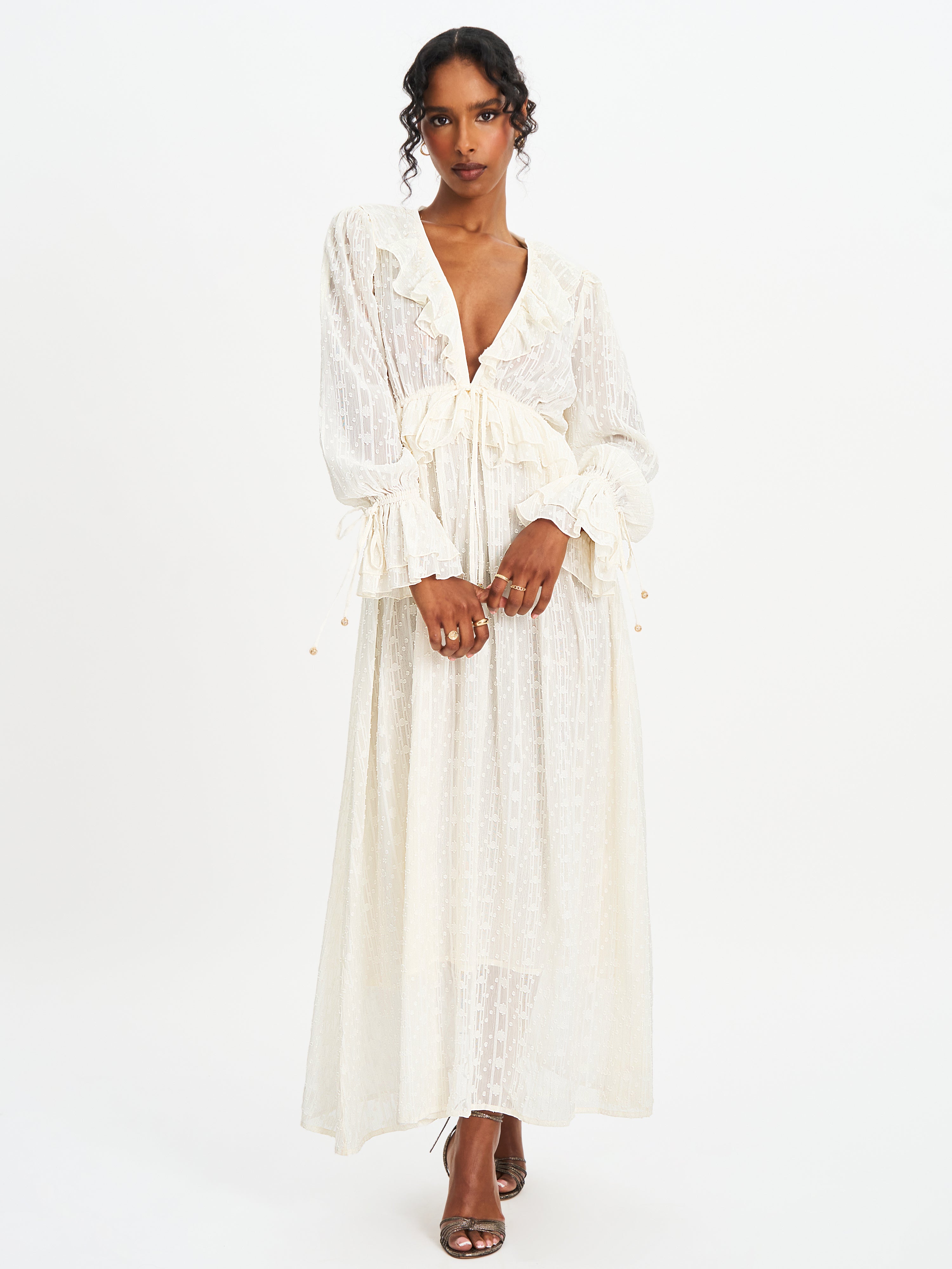 robe manche ballon chic