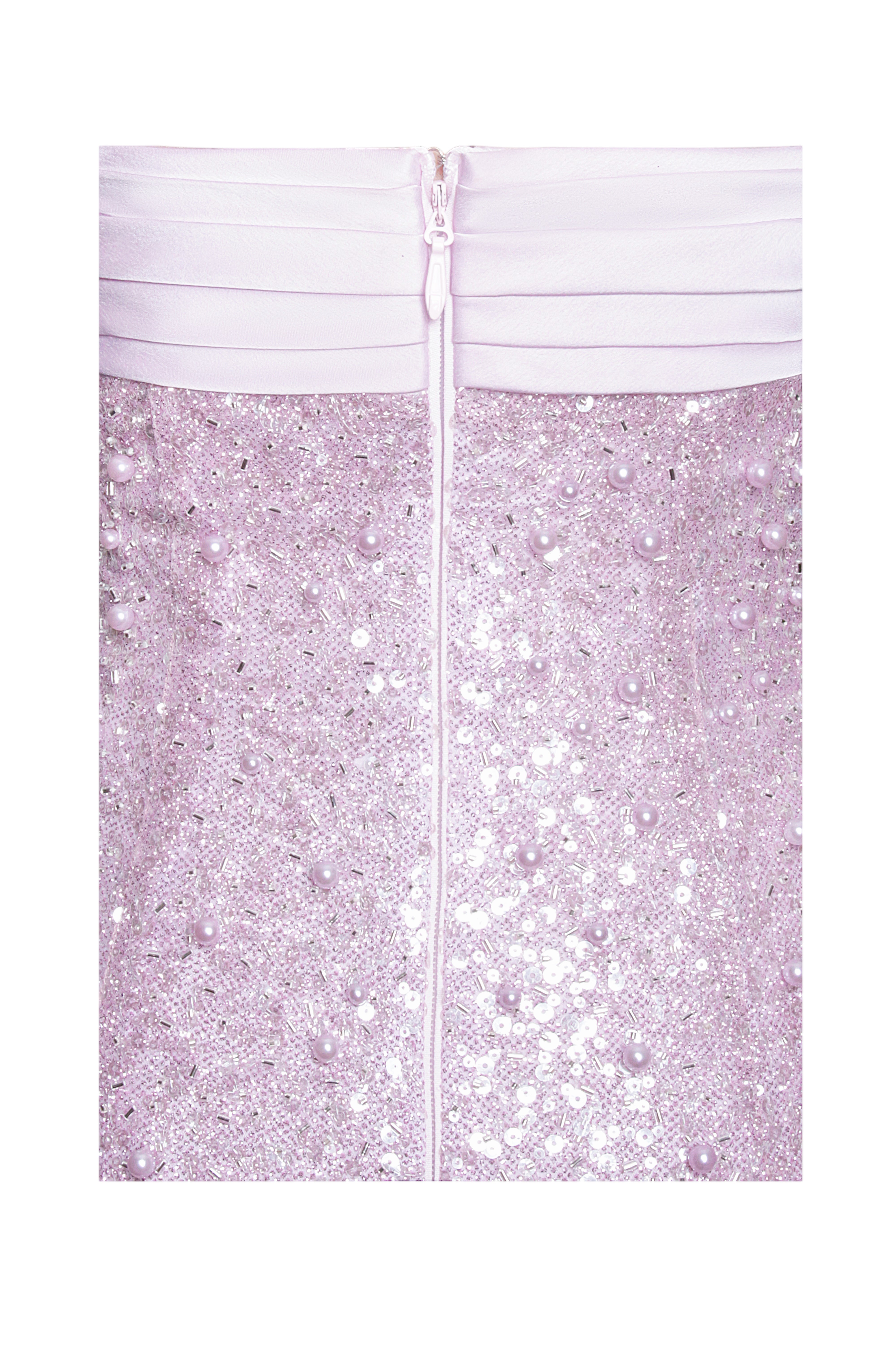 robe maxi bustier en satin luxe