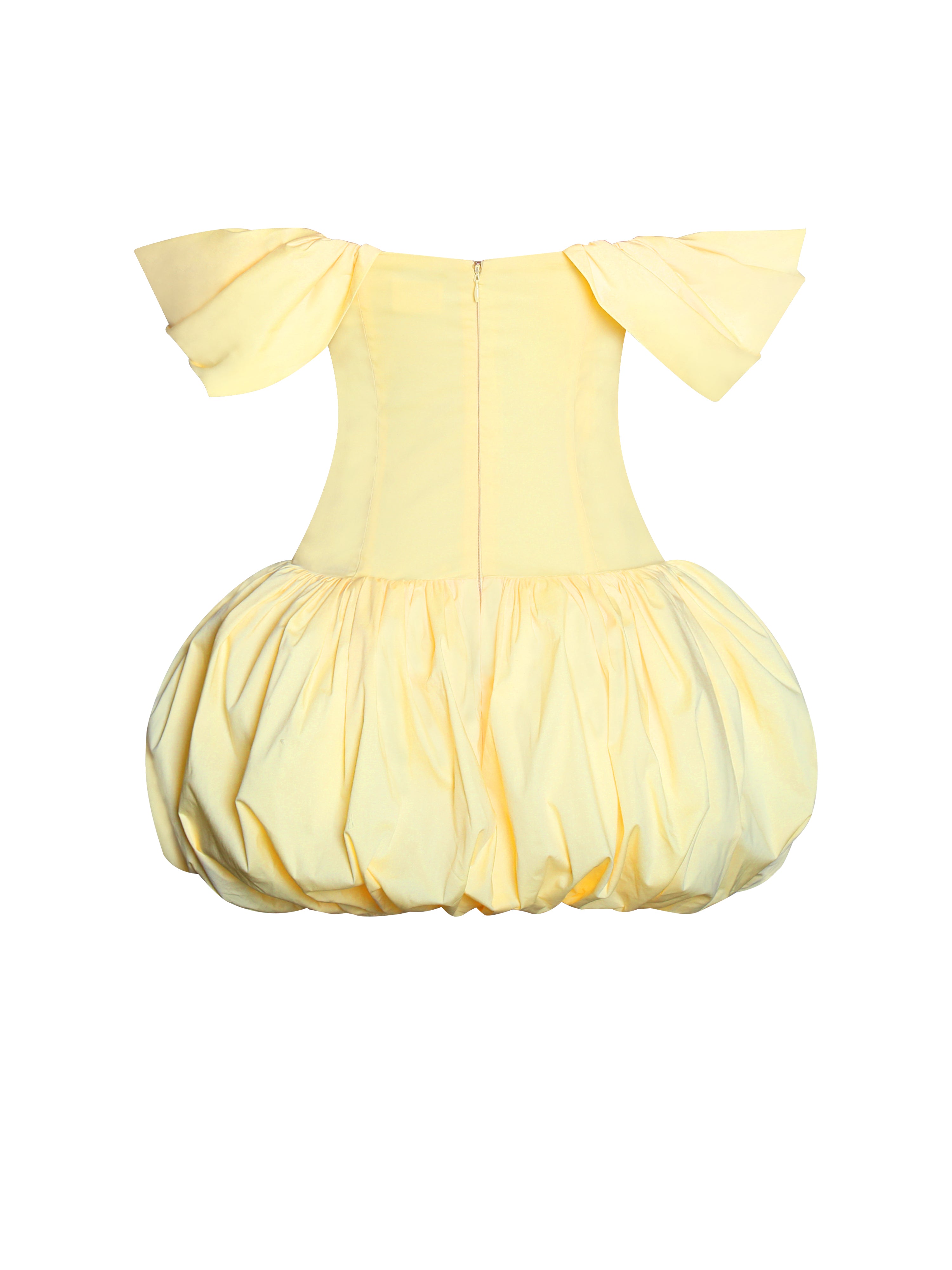 robe jaune urbain