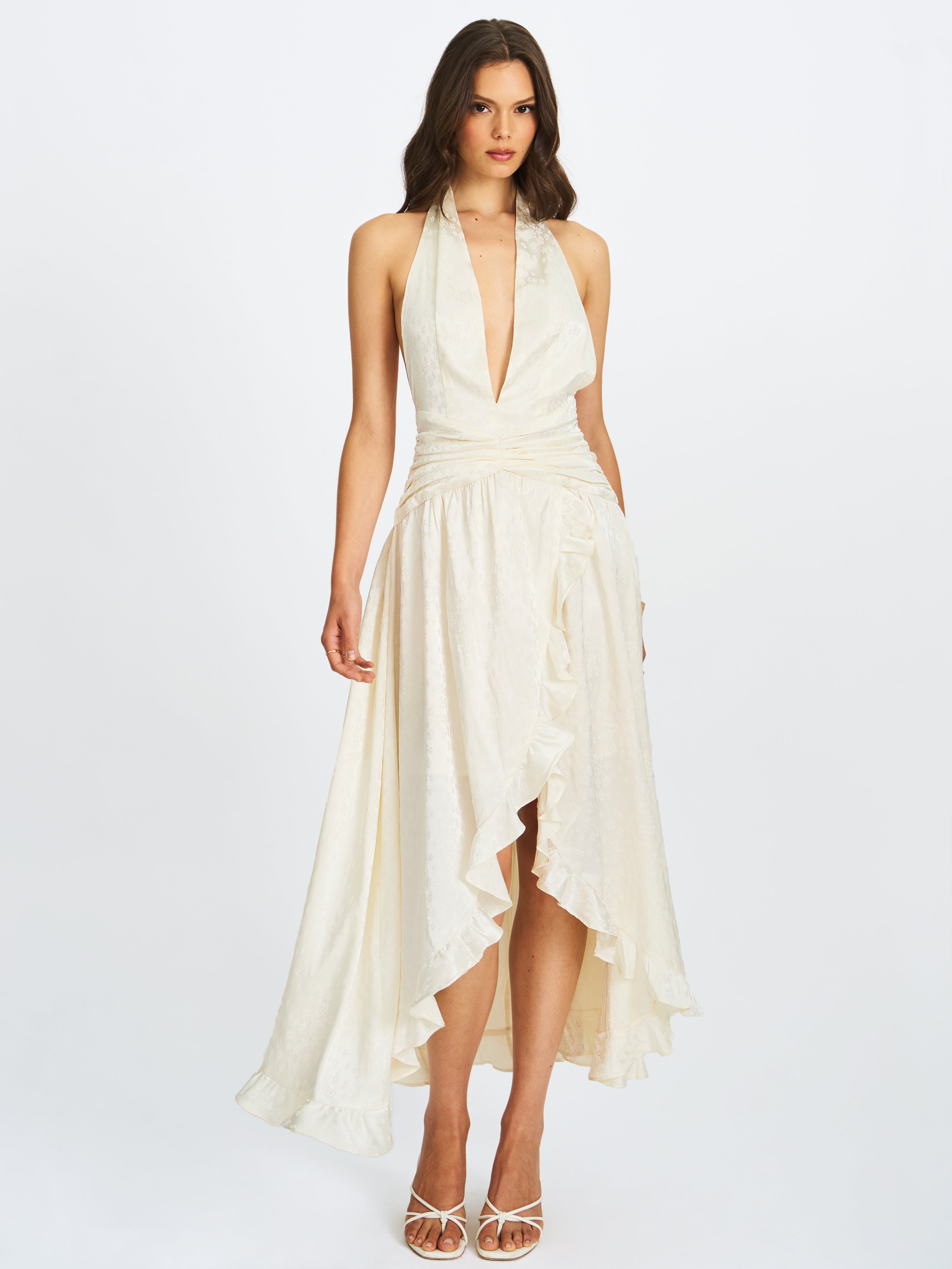 robe longue dos nu