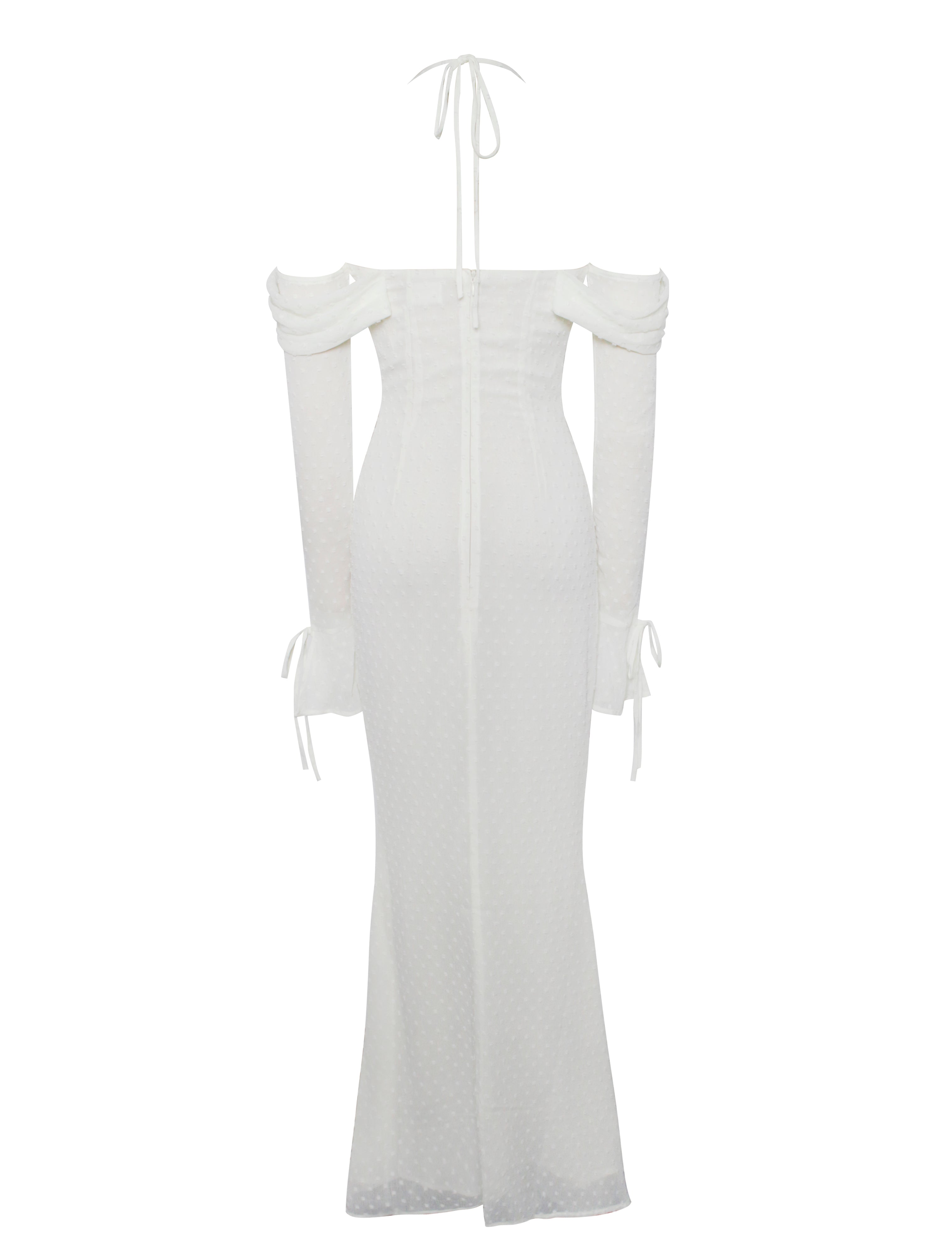 Kaia dress ruban cou