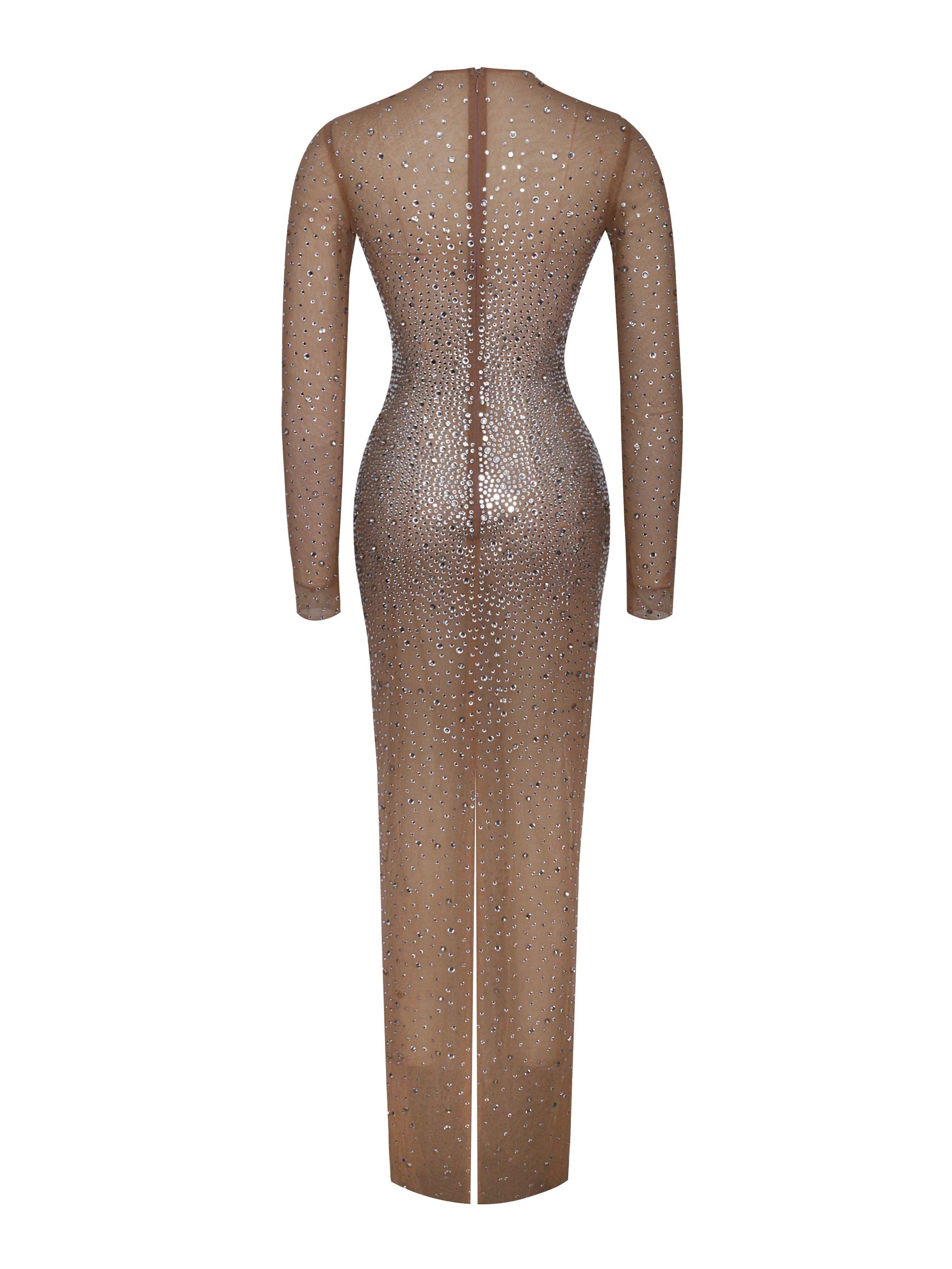 robe avec fente haute Isabel