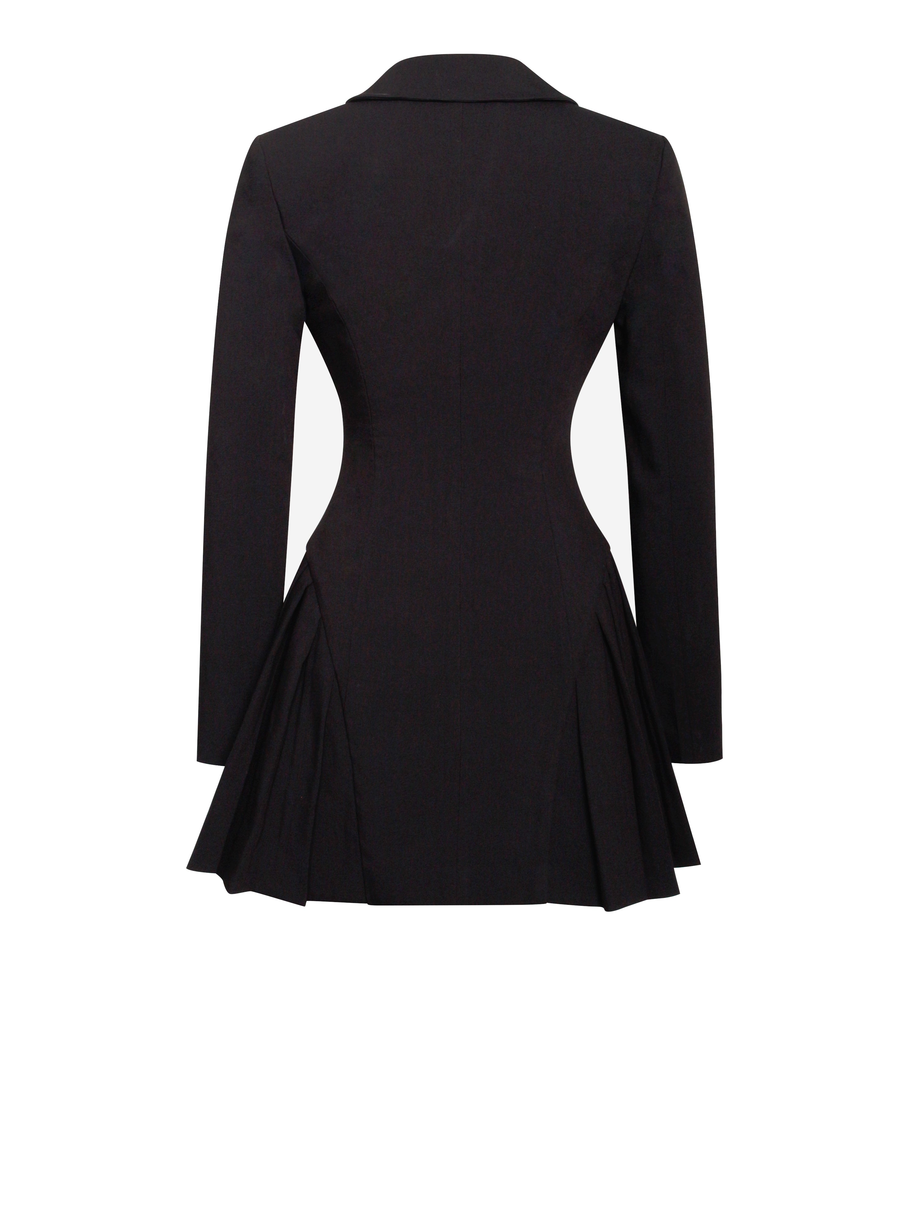 Robe noire raffinée