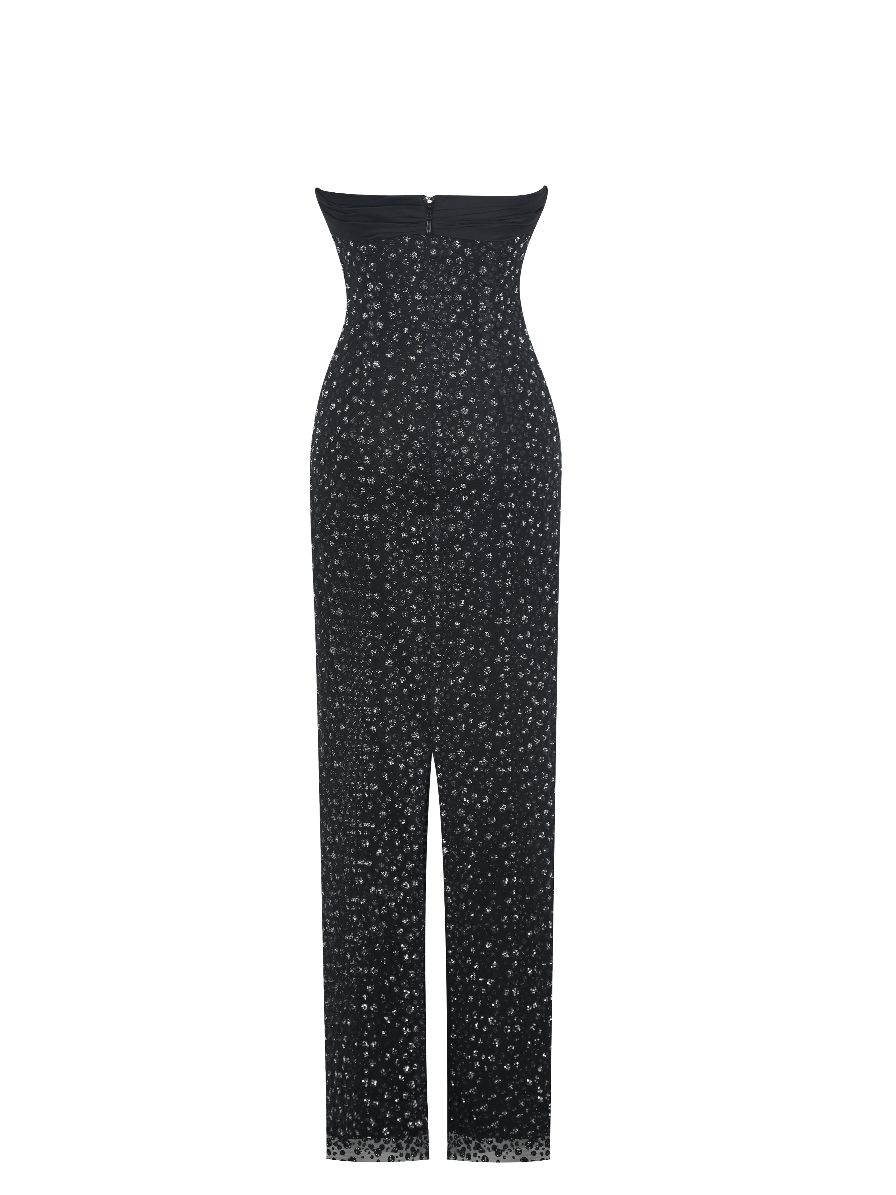 robe de soirée encristallée