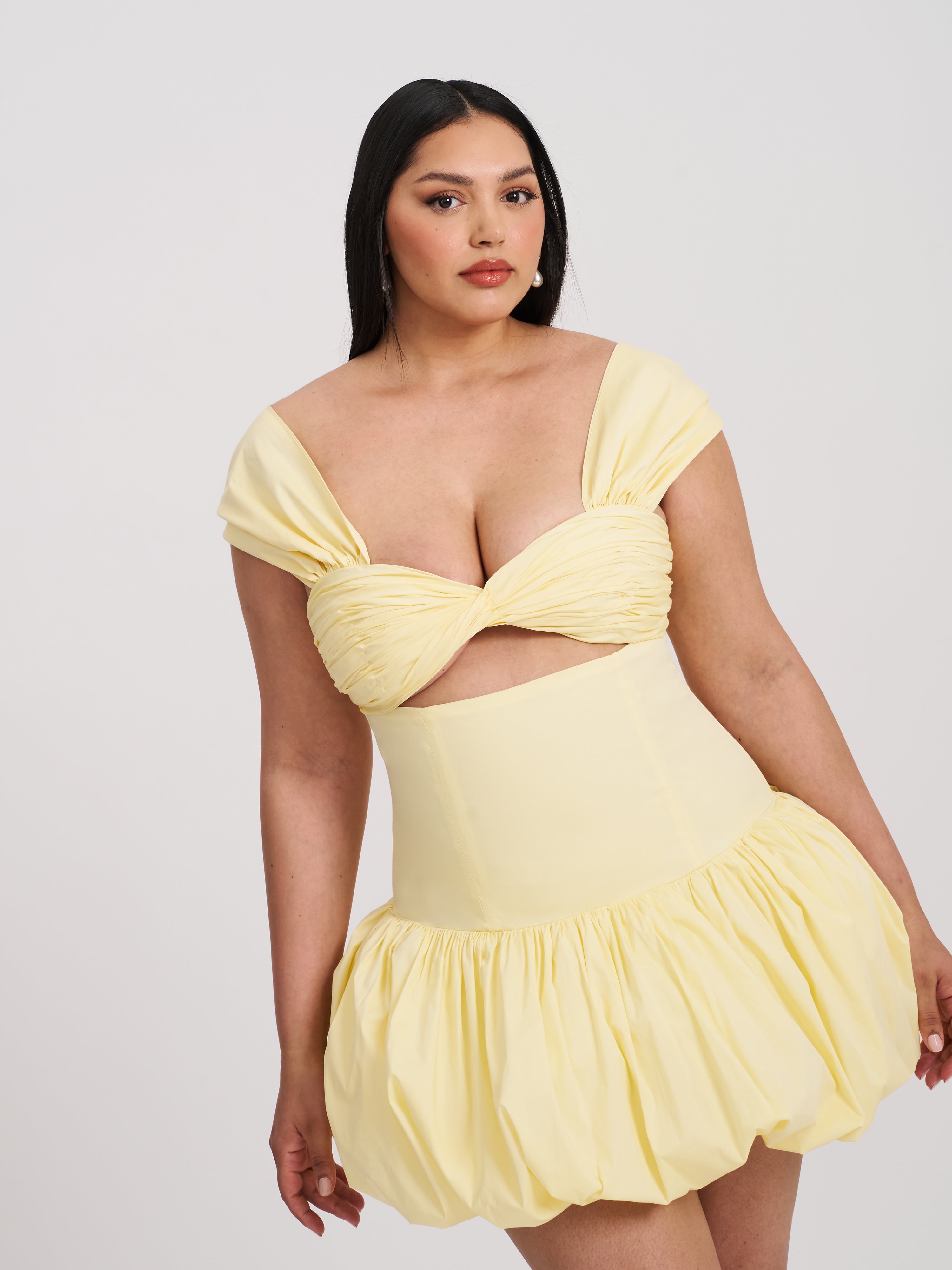 robe éblouissante jaune