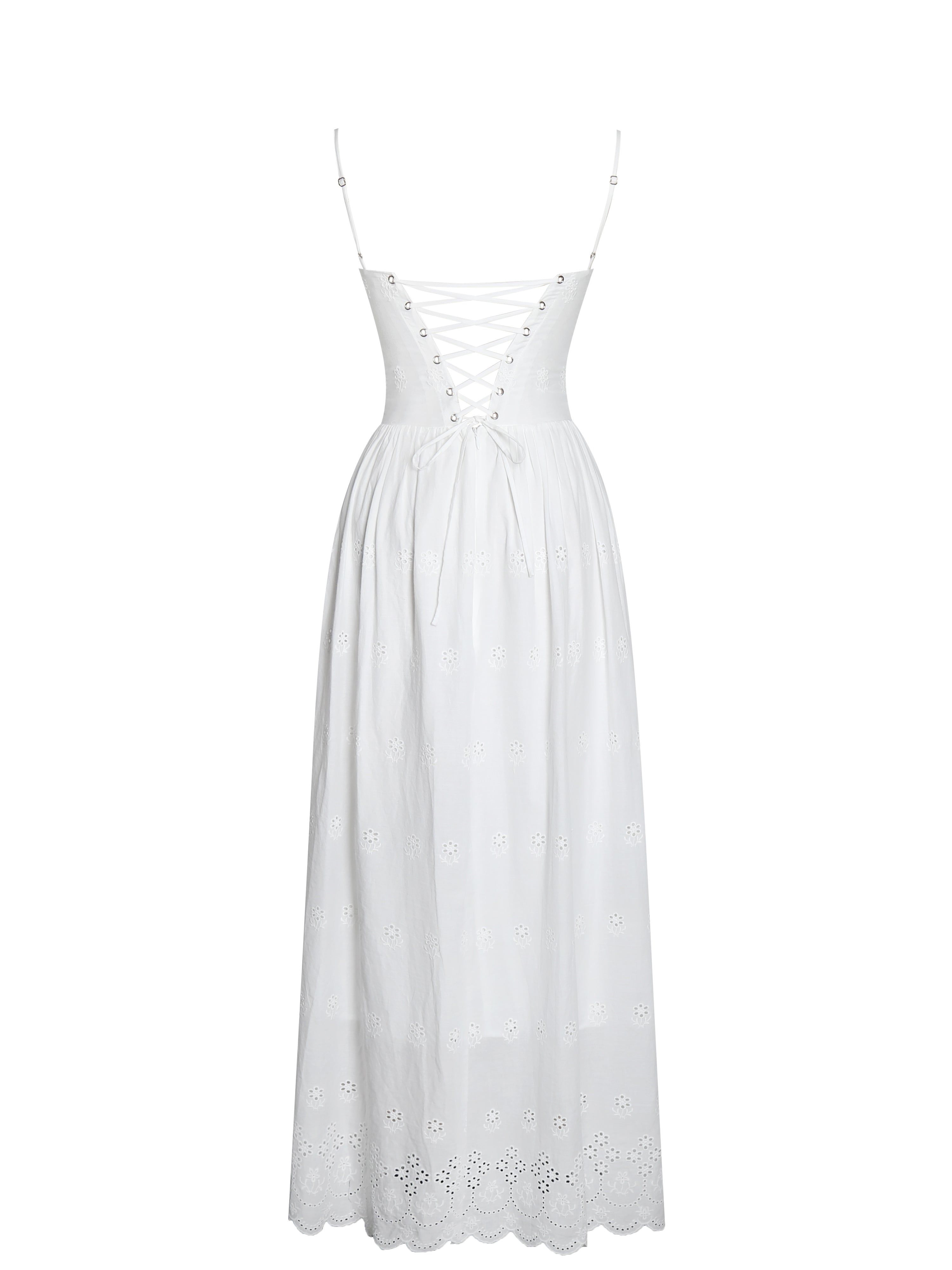 robe de vacances blanche