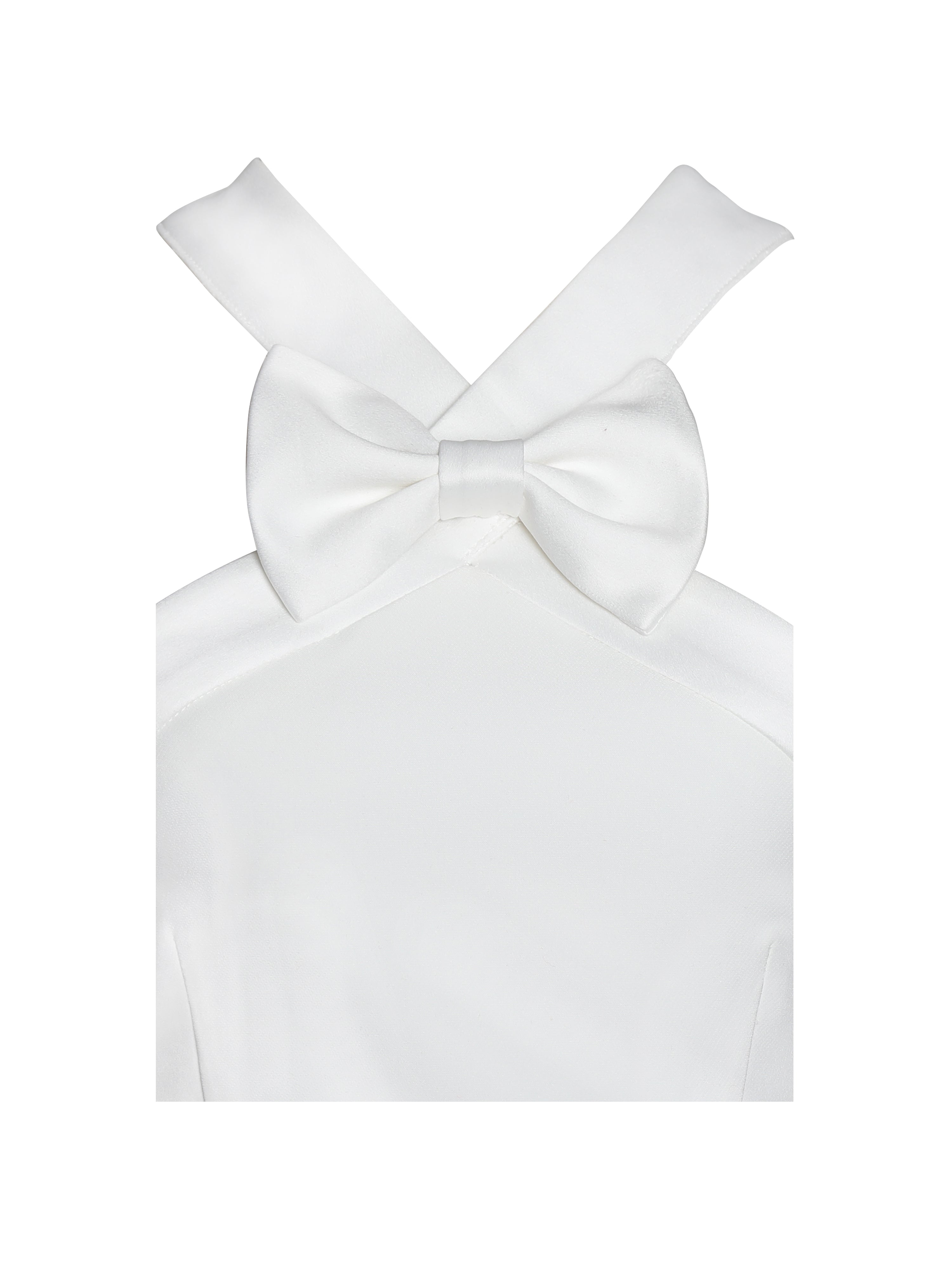 élégance satin blanc