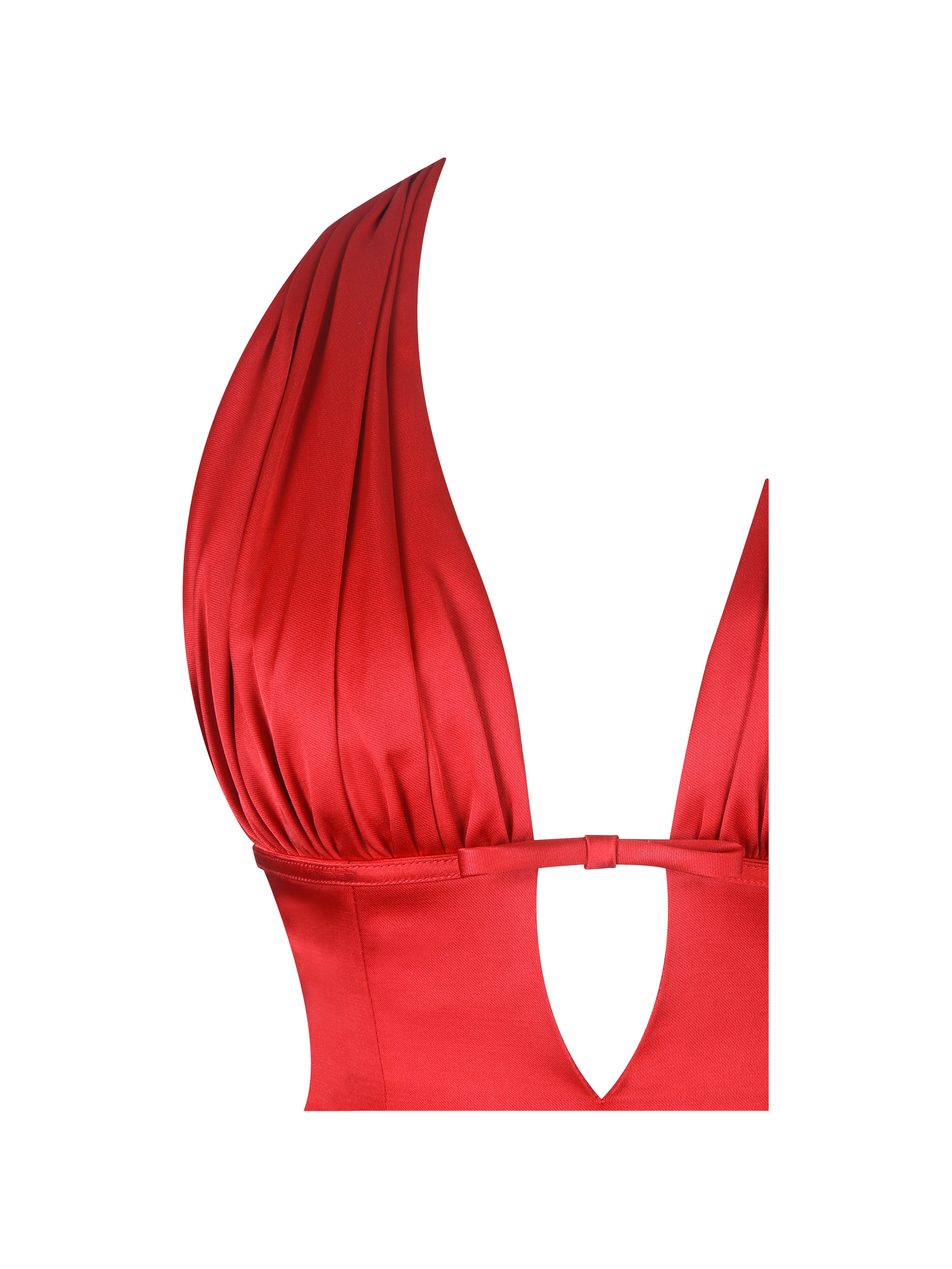 robe rouge audacieuse