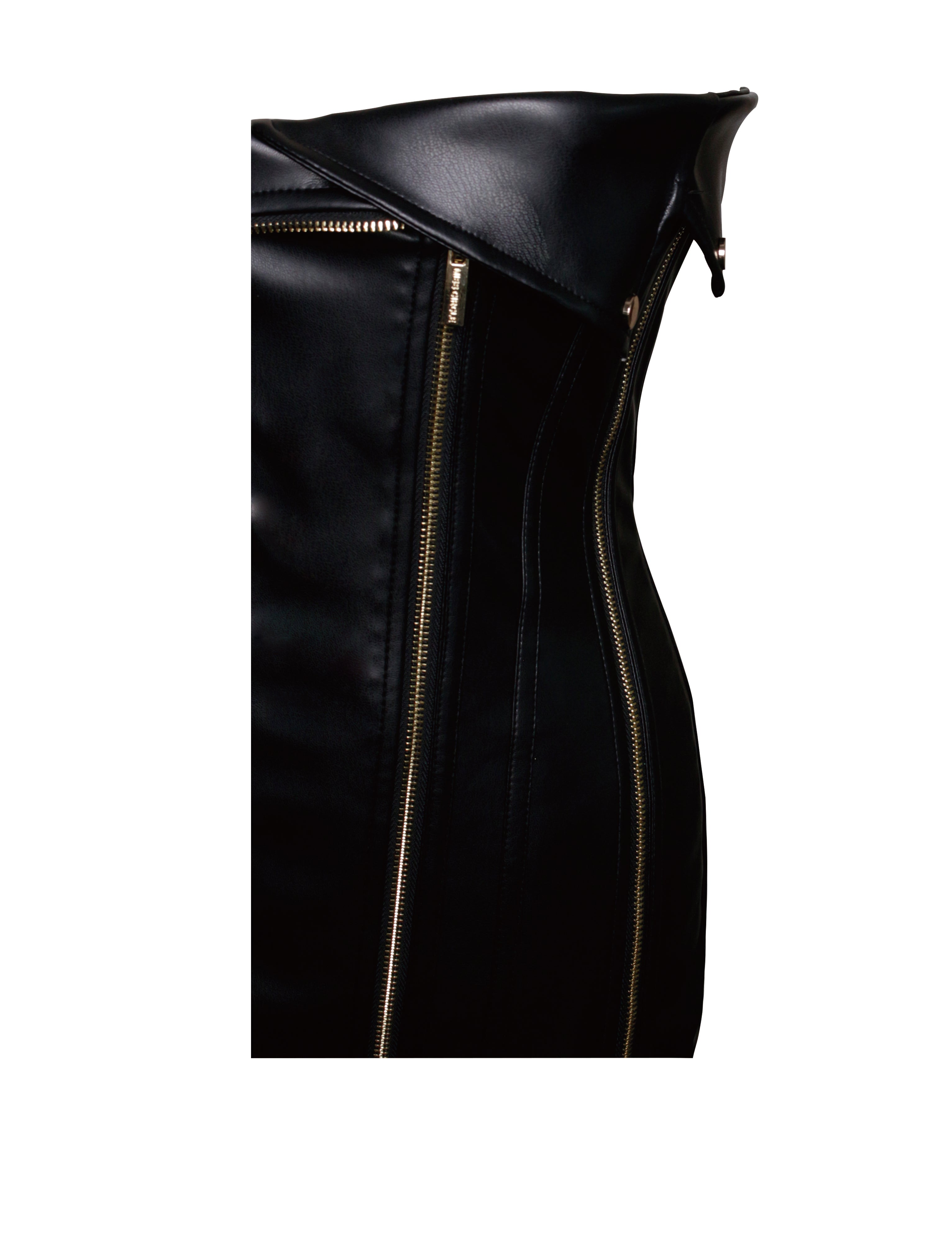 robe fashion cuir végétalien