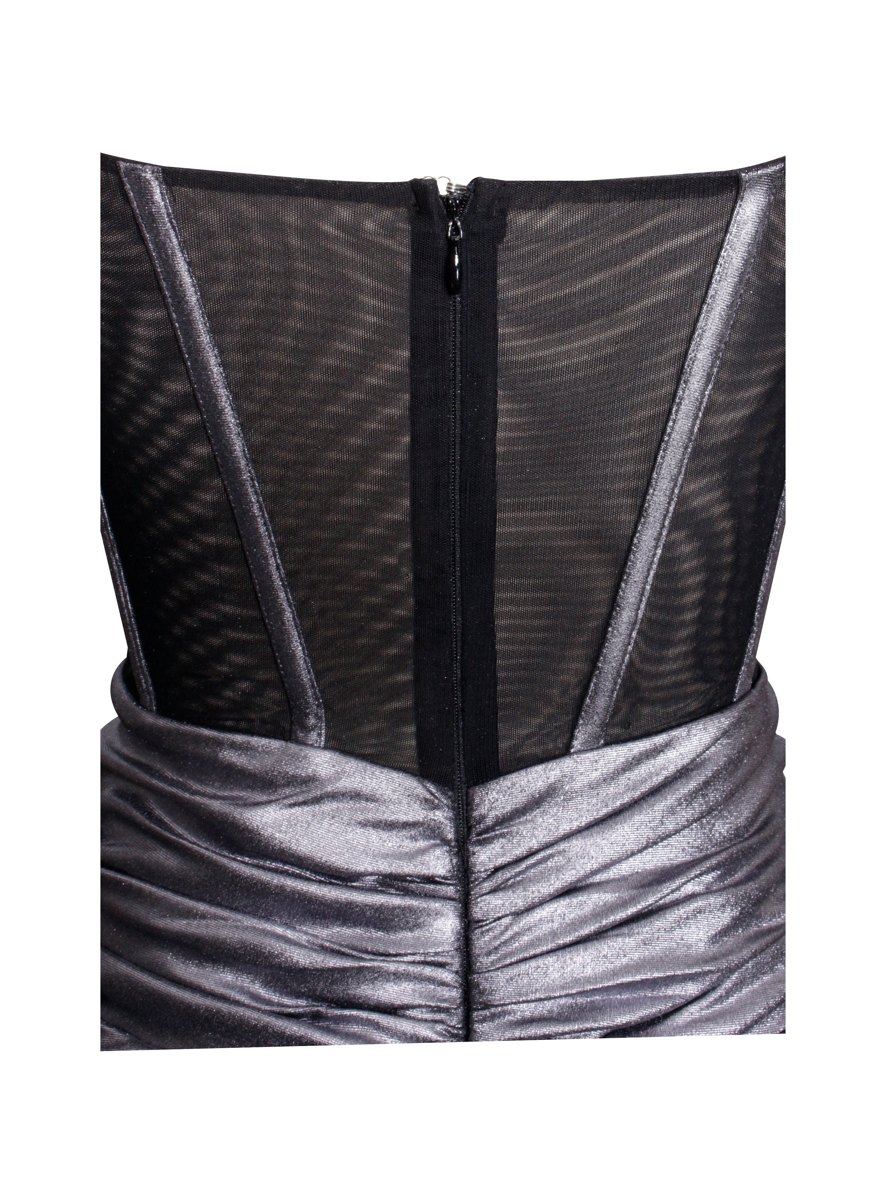 corset robe doublée