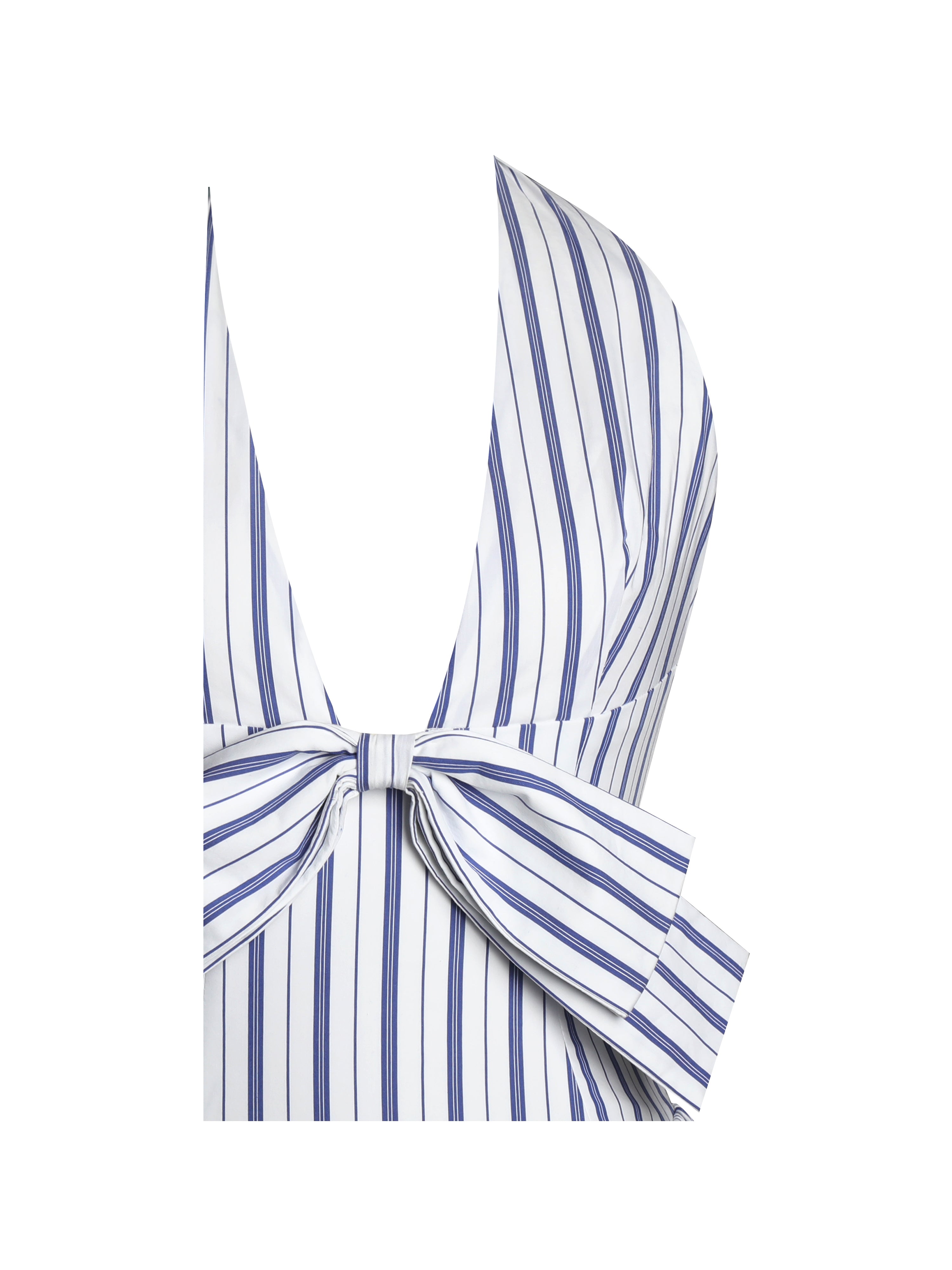 robe à encolure halter