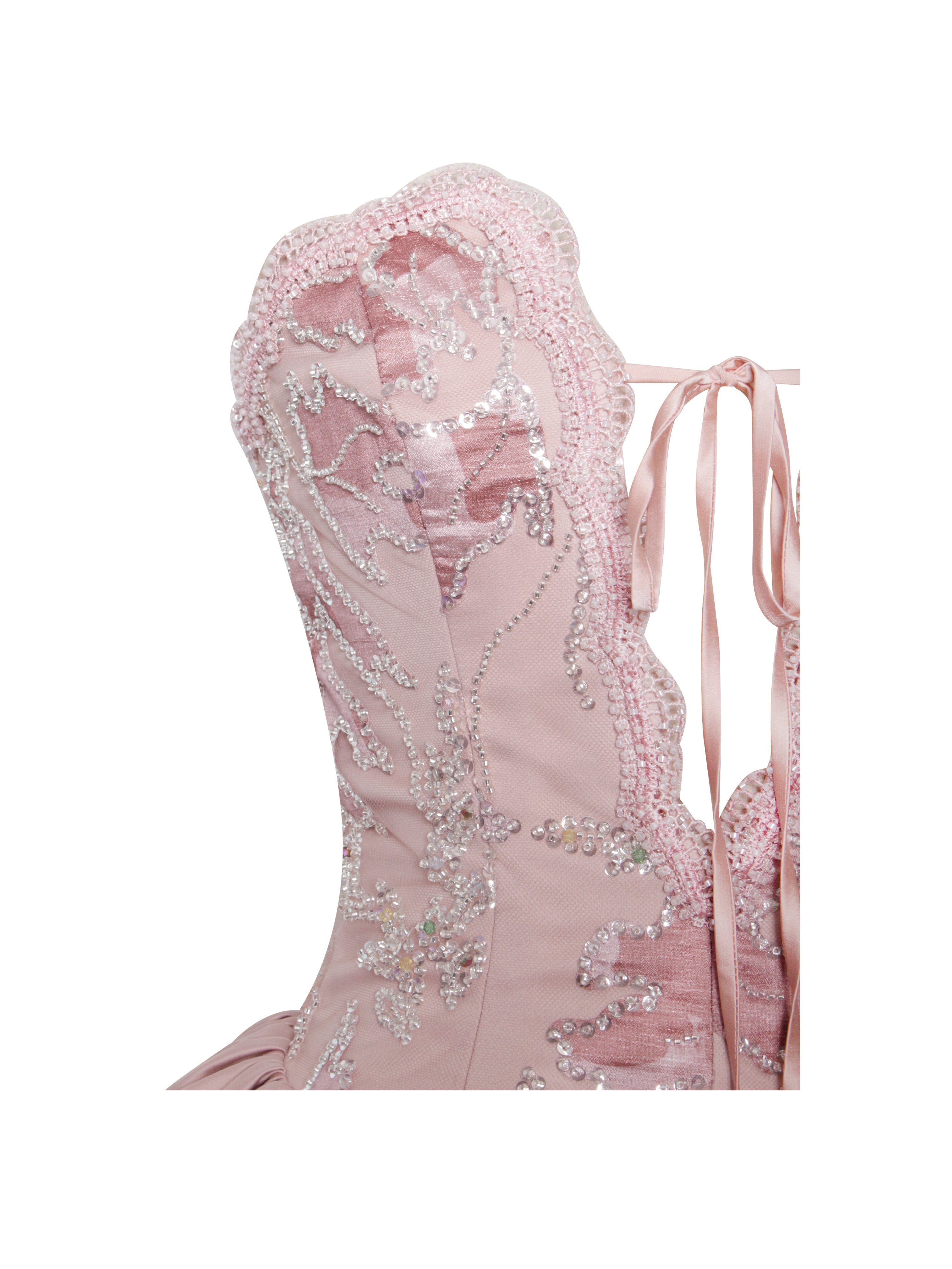 robe rose pour événements magiques
