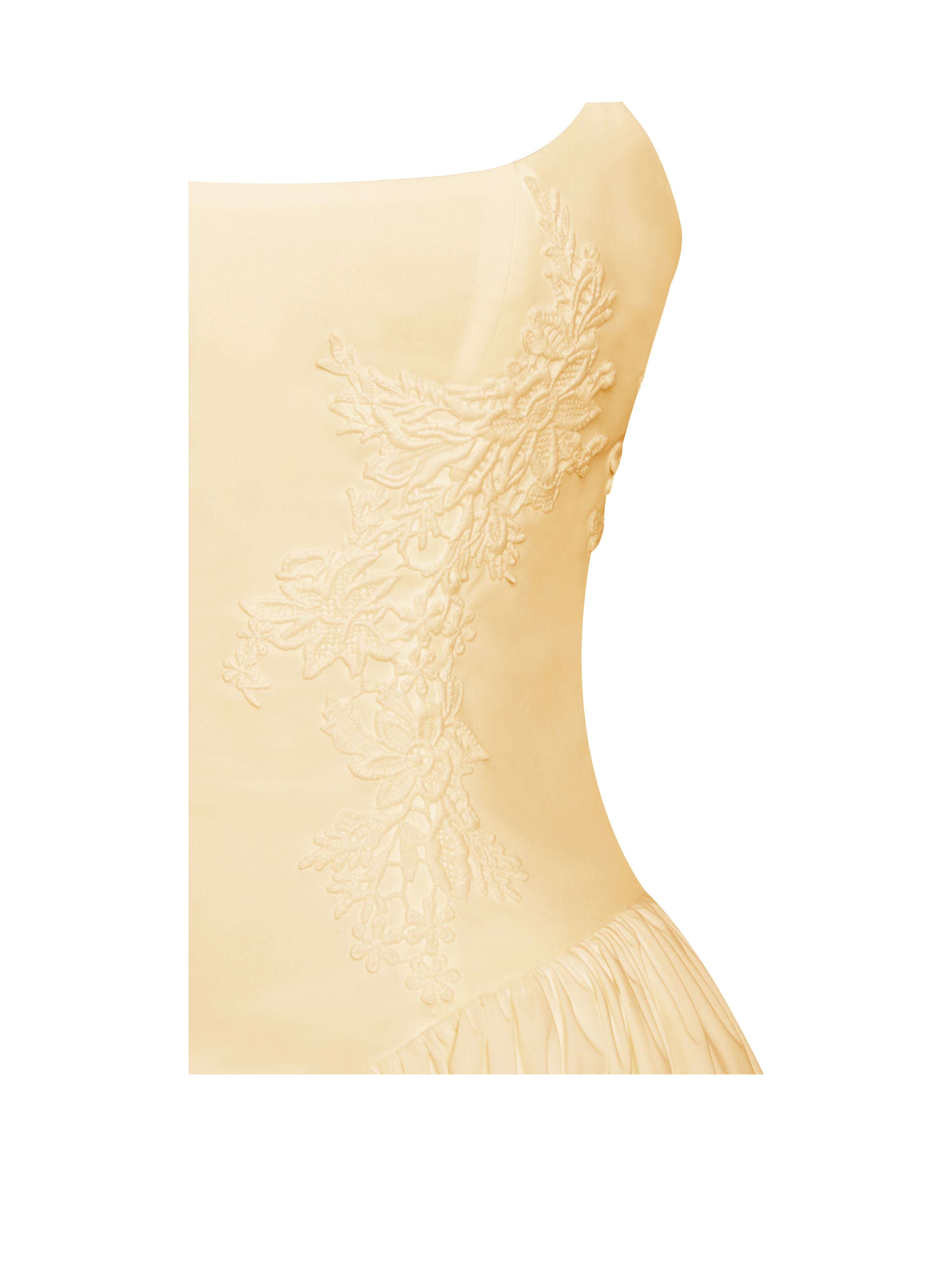 couture de qualité corset-dress