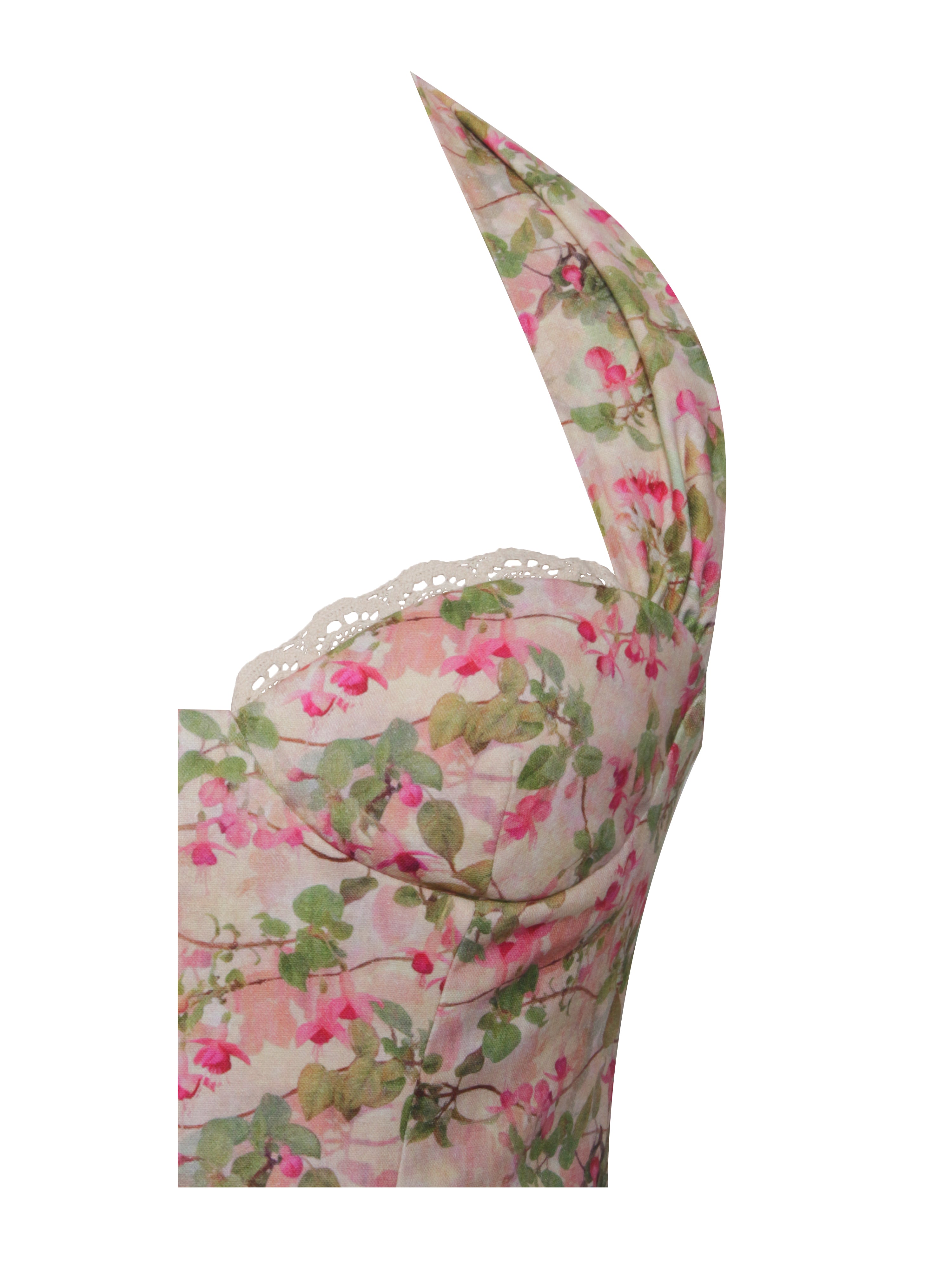 robe fluide imprimée