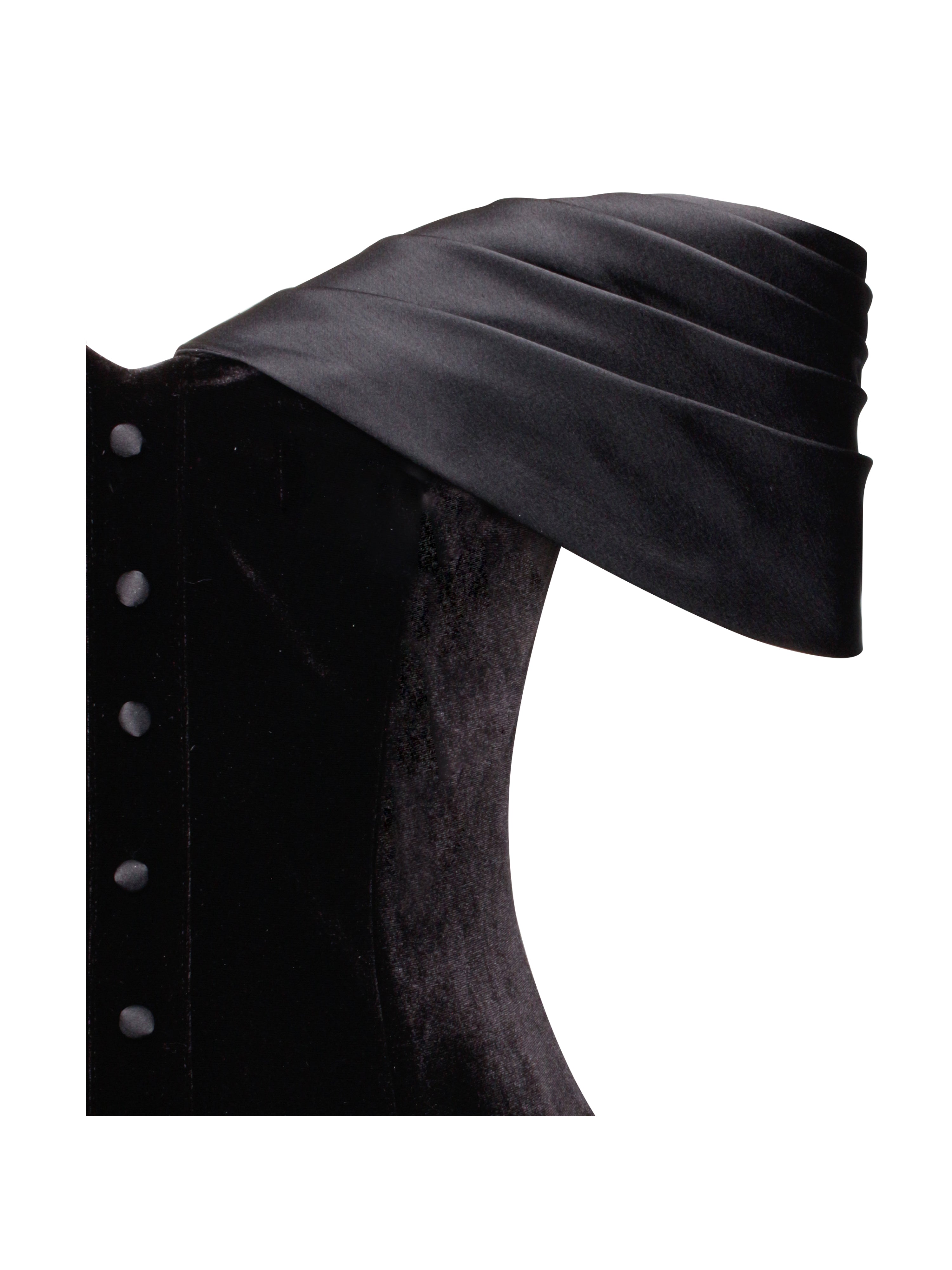 velours stretch noir