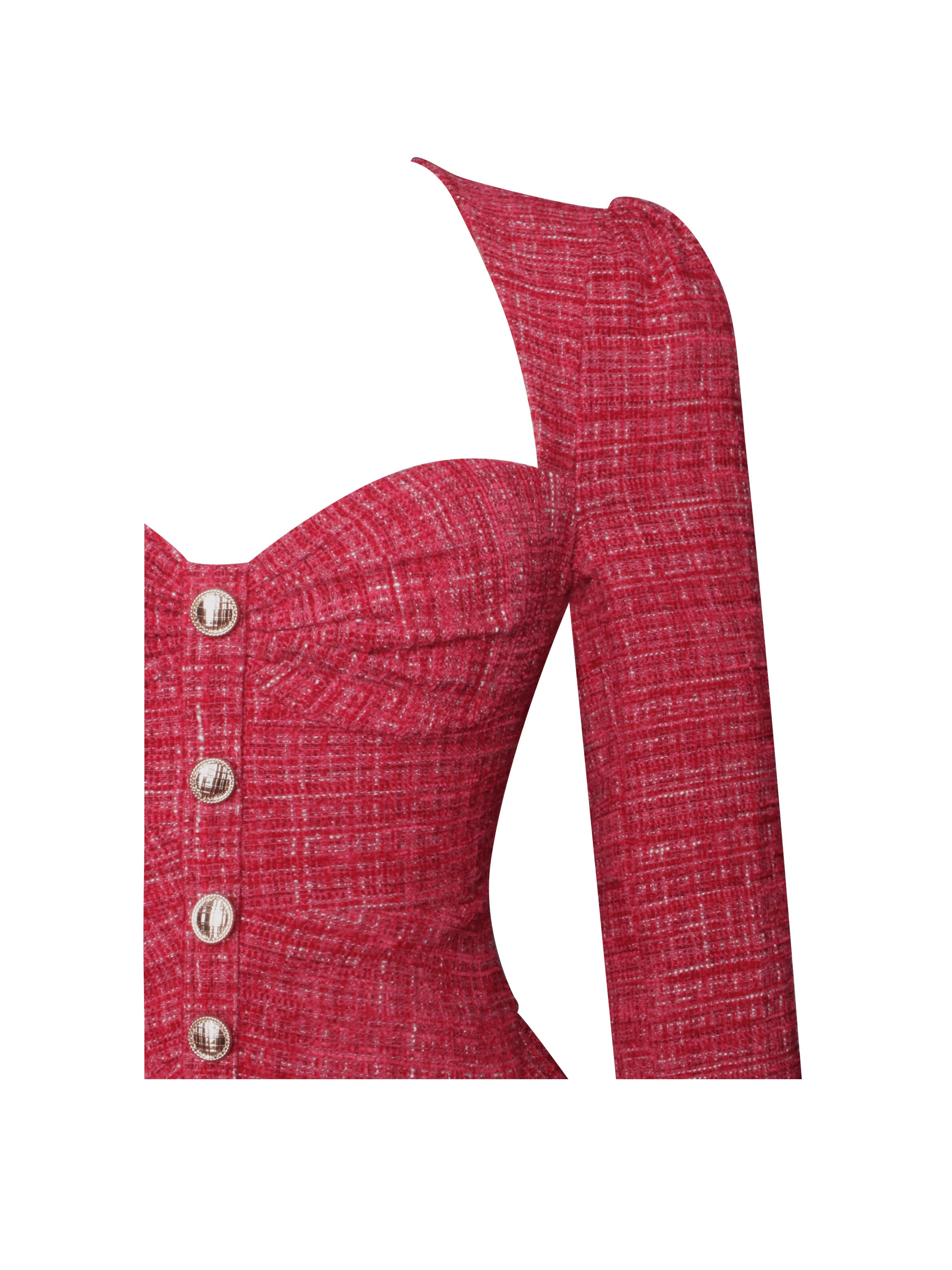 robe tweed allure féminine