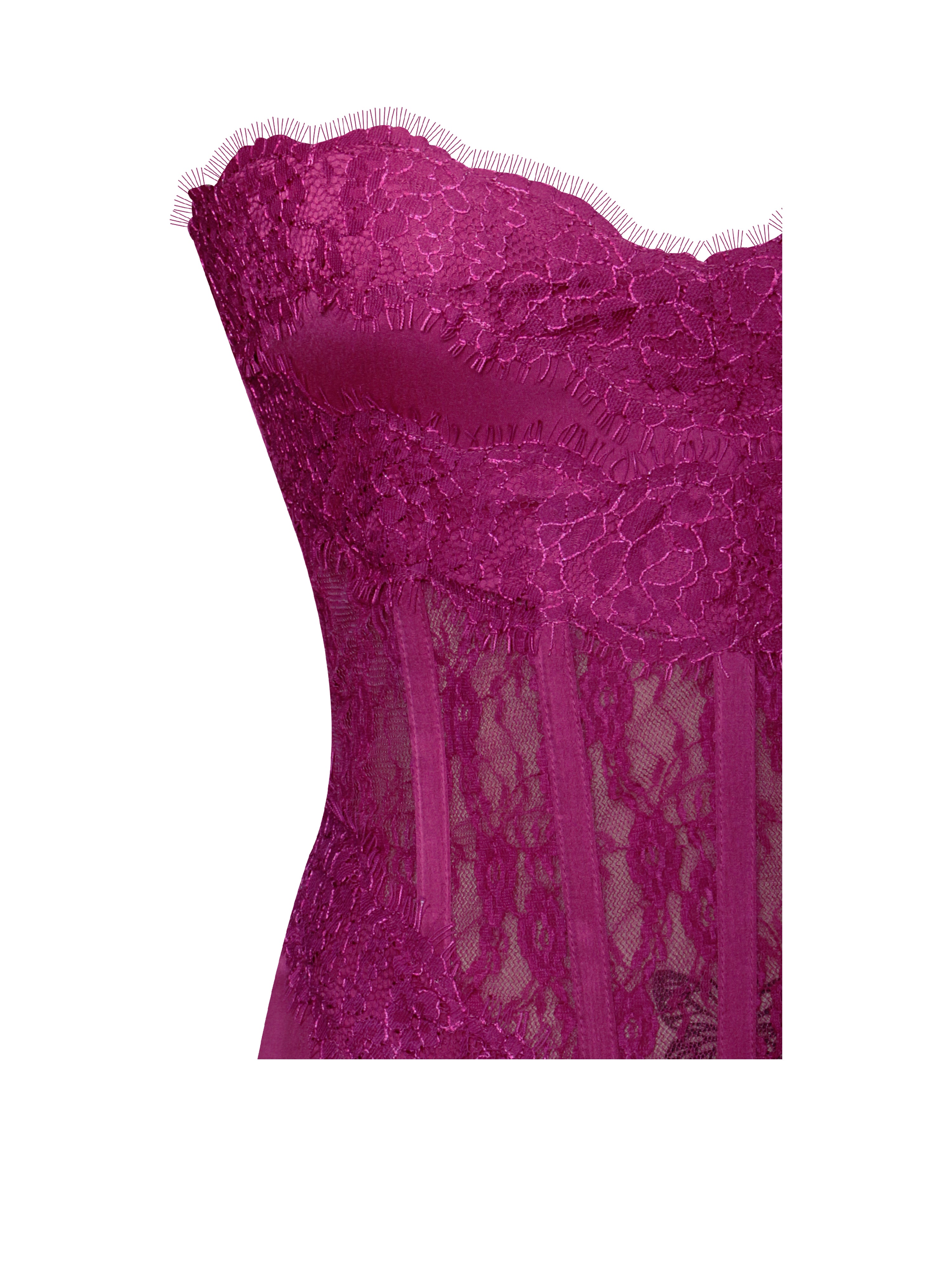 longue robe de soirée satin