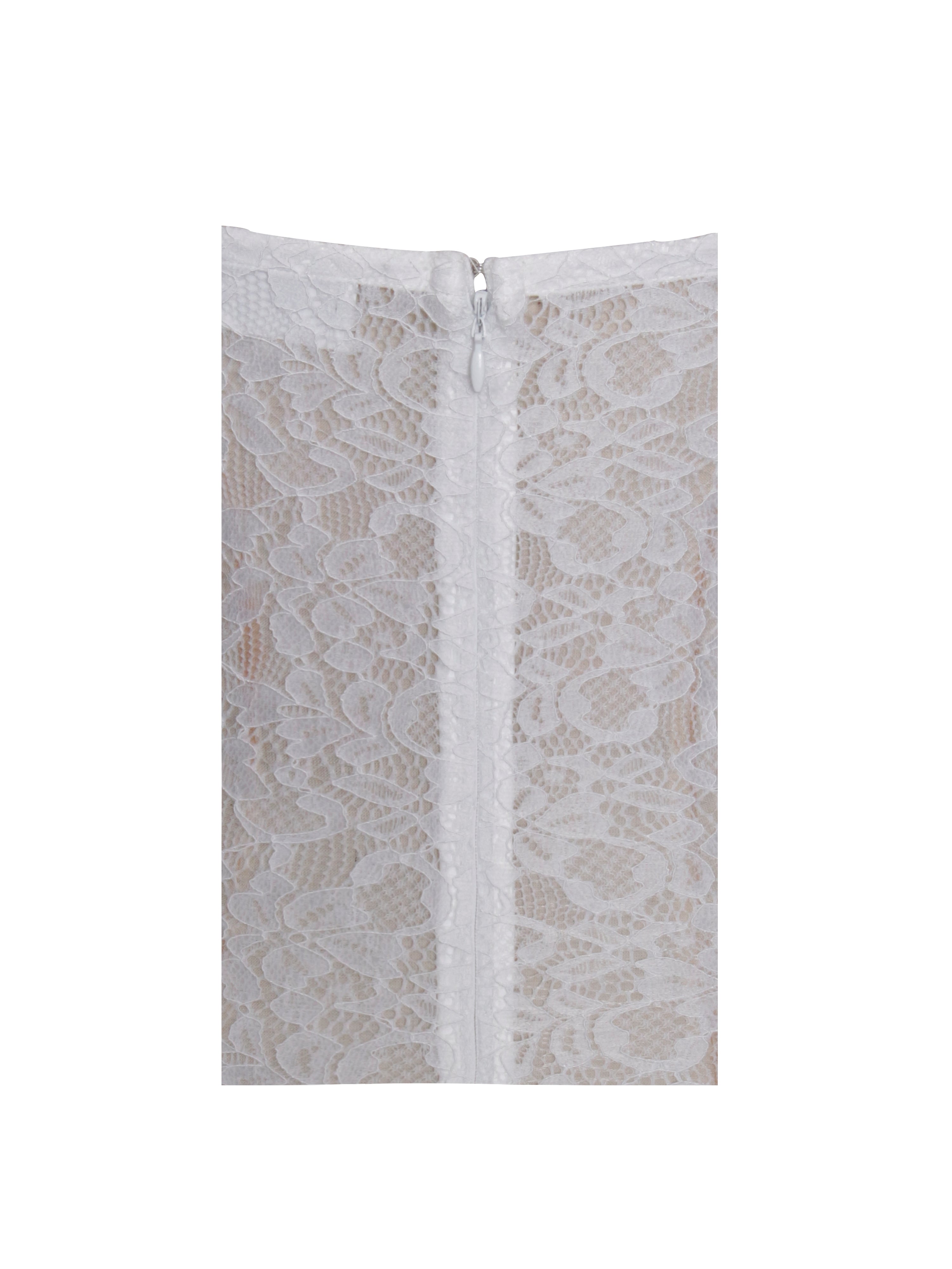 Veronica White Lace design raffiné