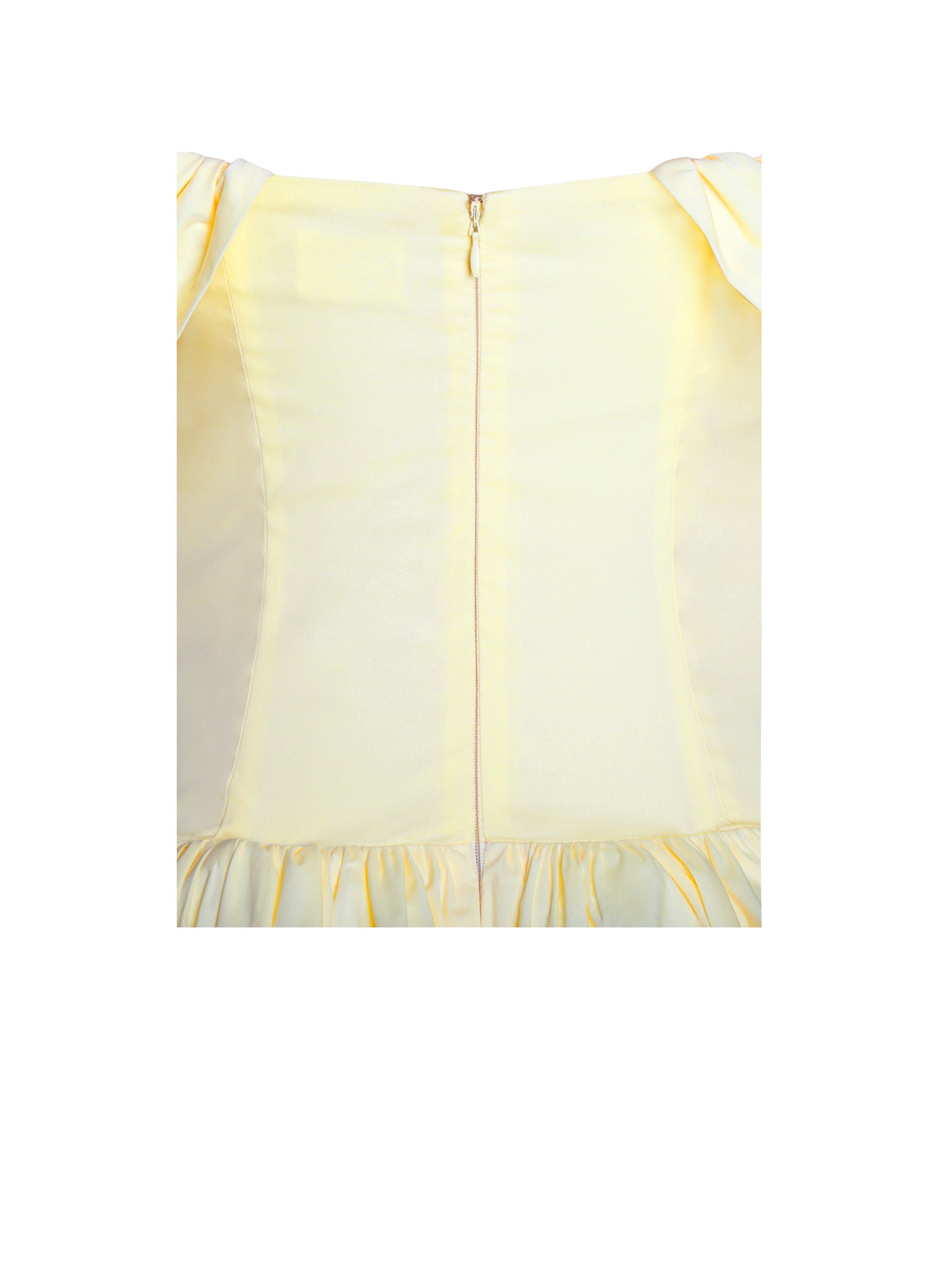 robe jaune intemporelle