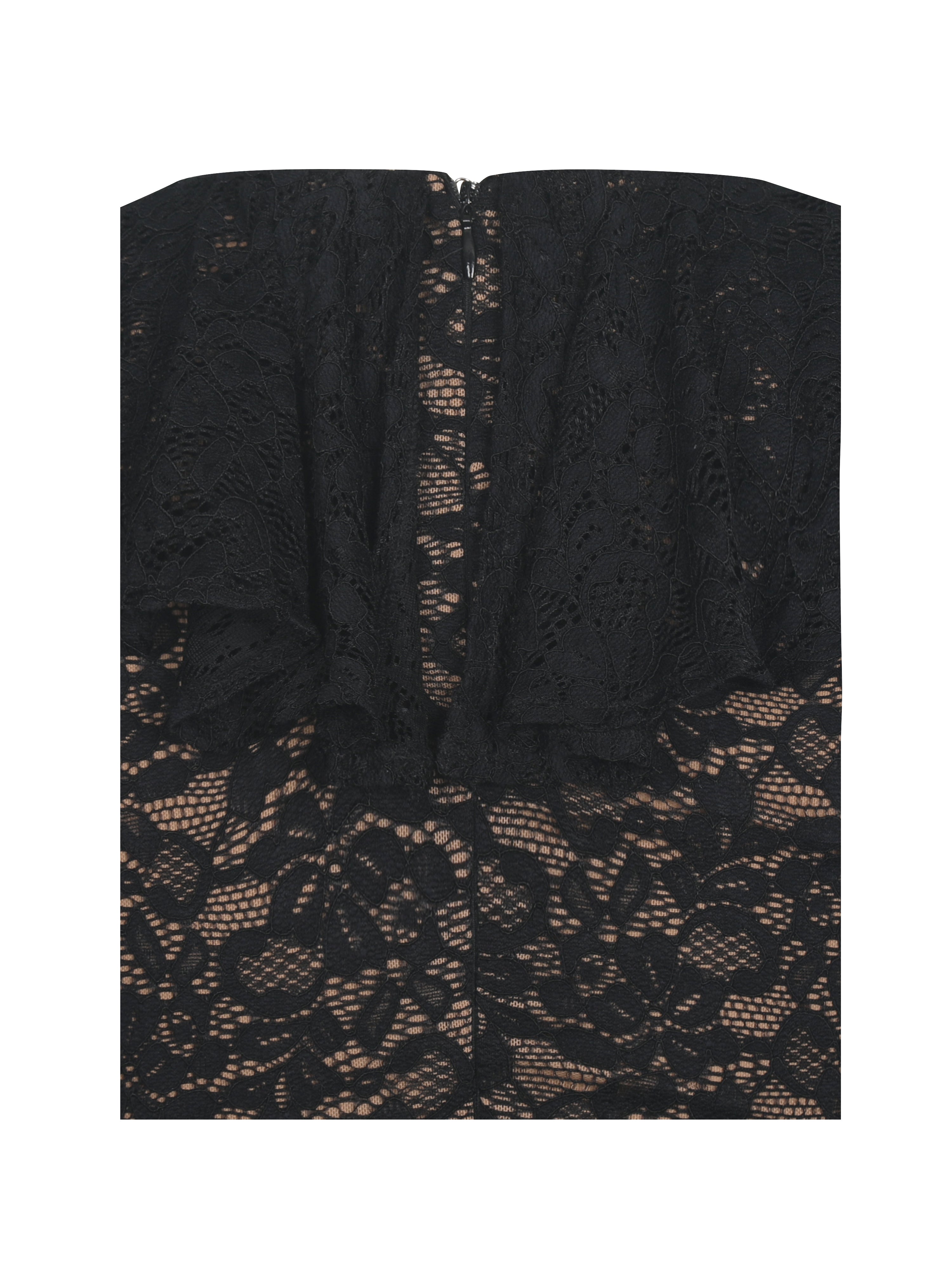 Robe ajustée dentelle