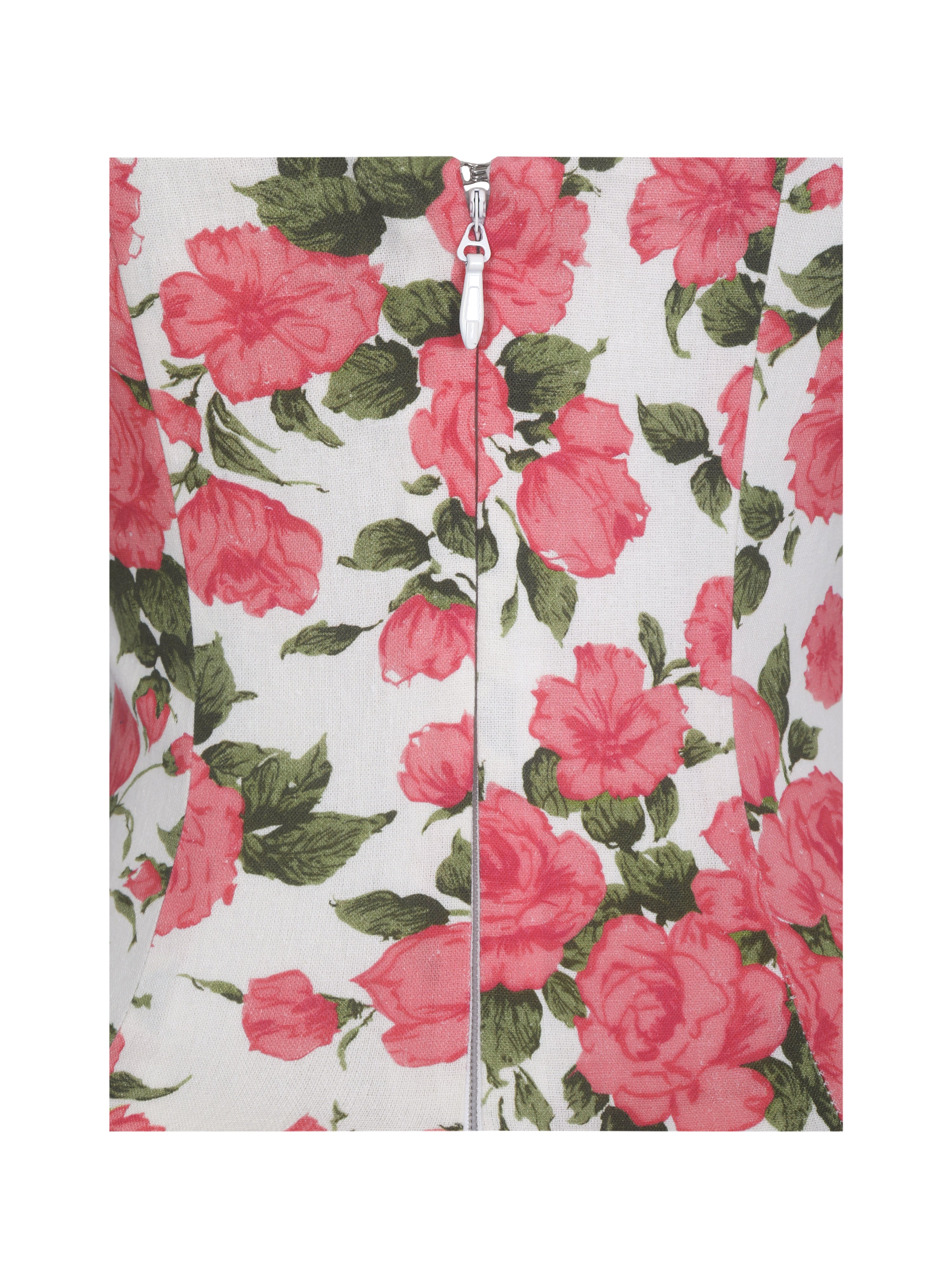 sophistiquée robe en lin rose