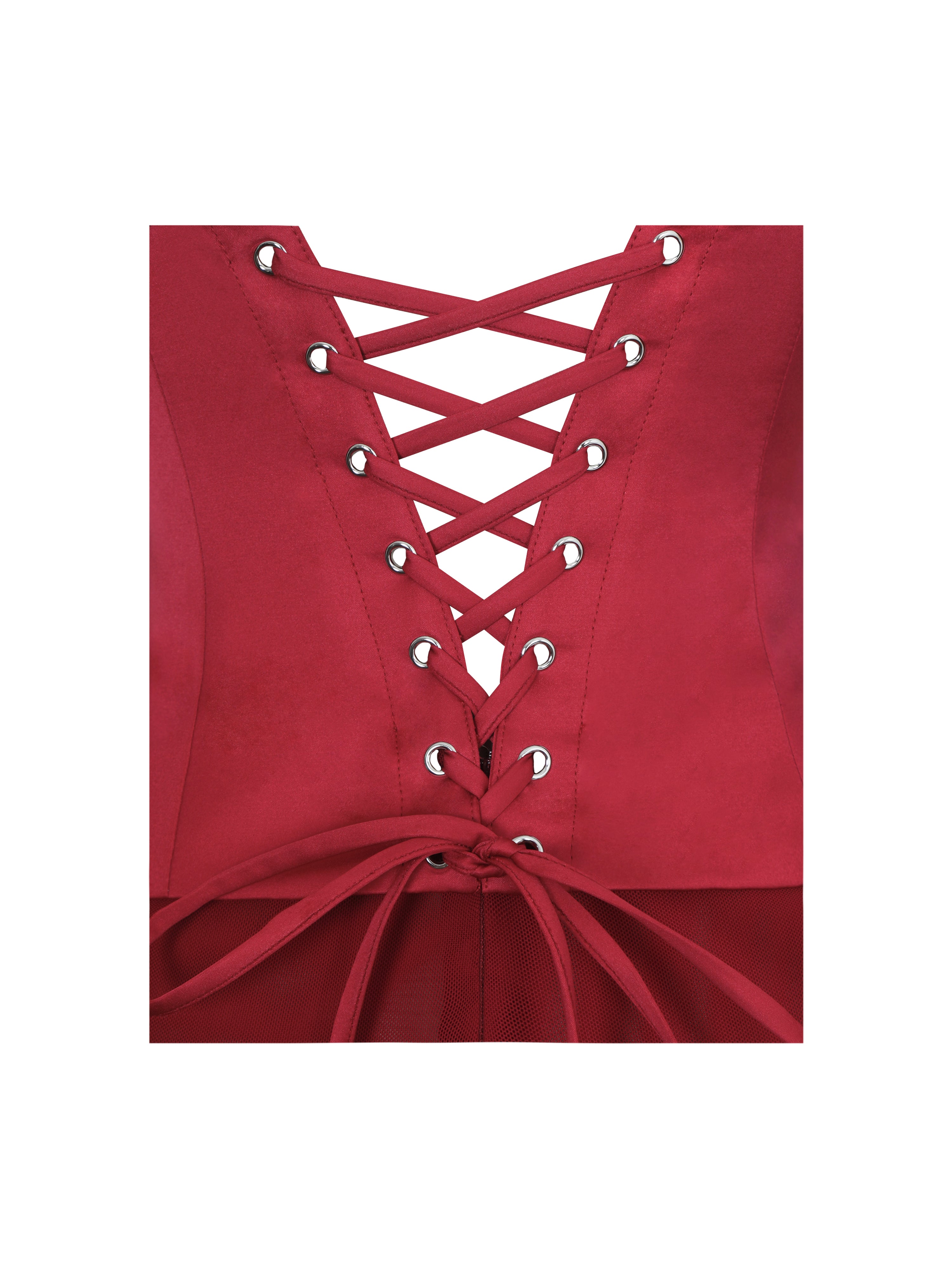 robe glamour rouge