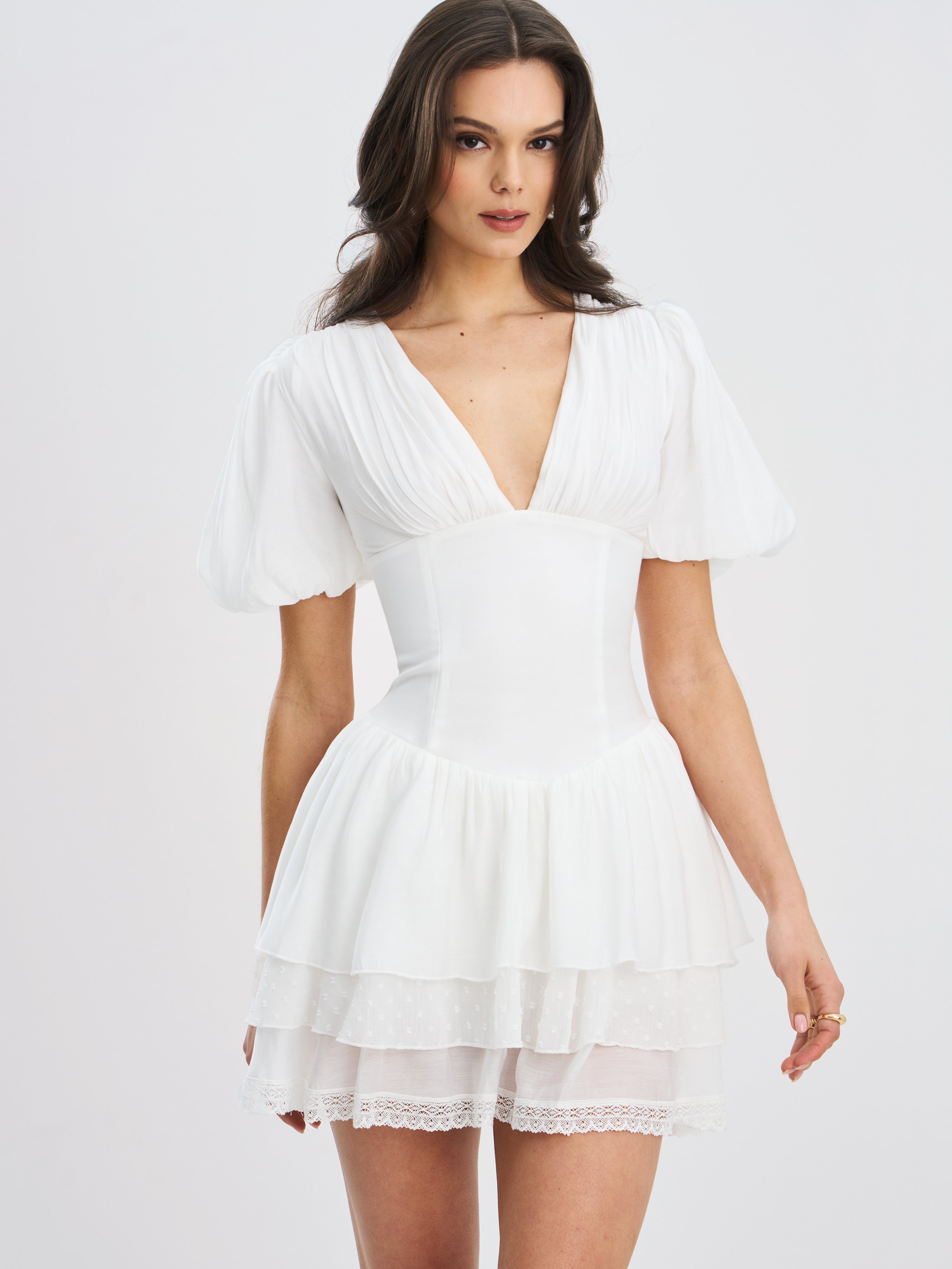 robe Caitlyn avec dentelle