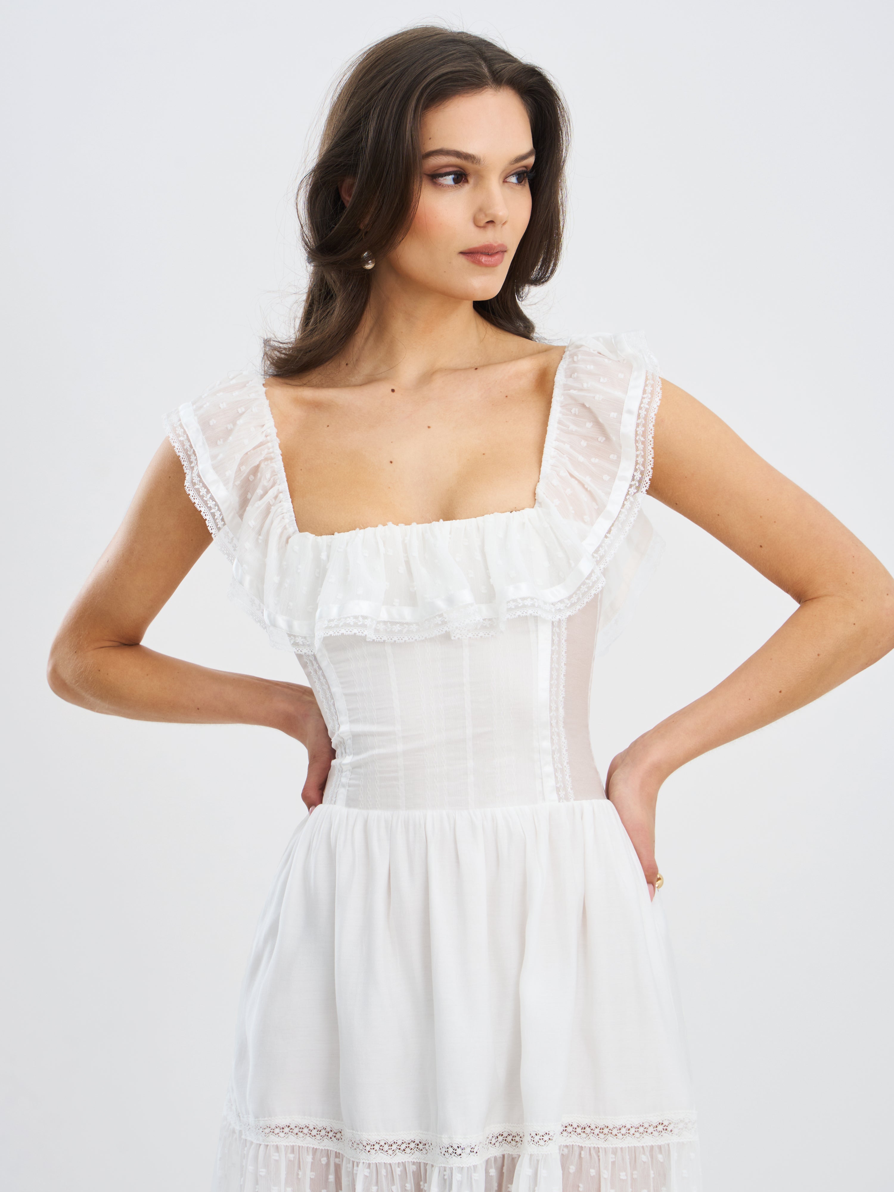 robe avec volant